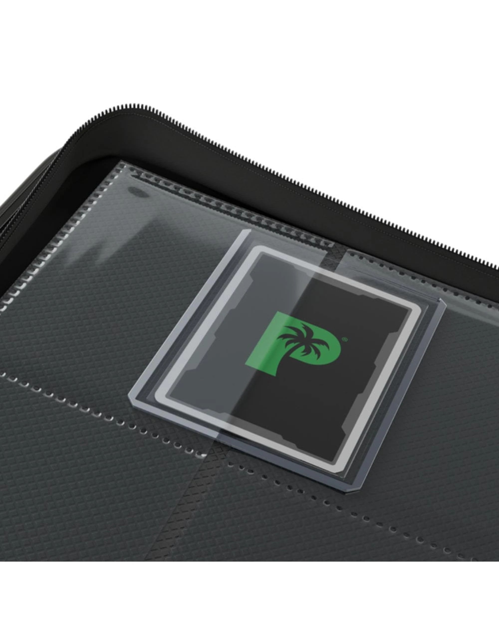 4 Palms Off Gaming Collector's Series Top Loader 9 Pocket Zip Binder - Black, 4 of 8