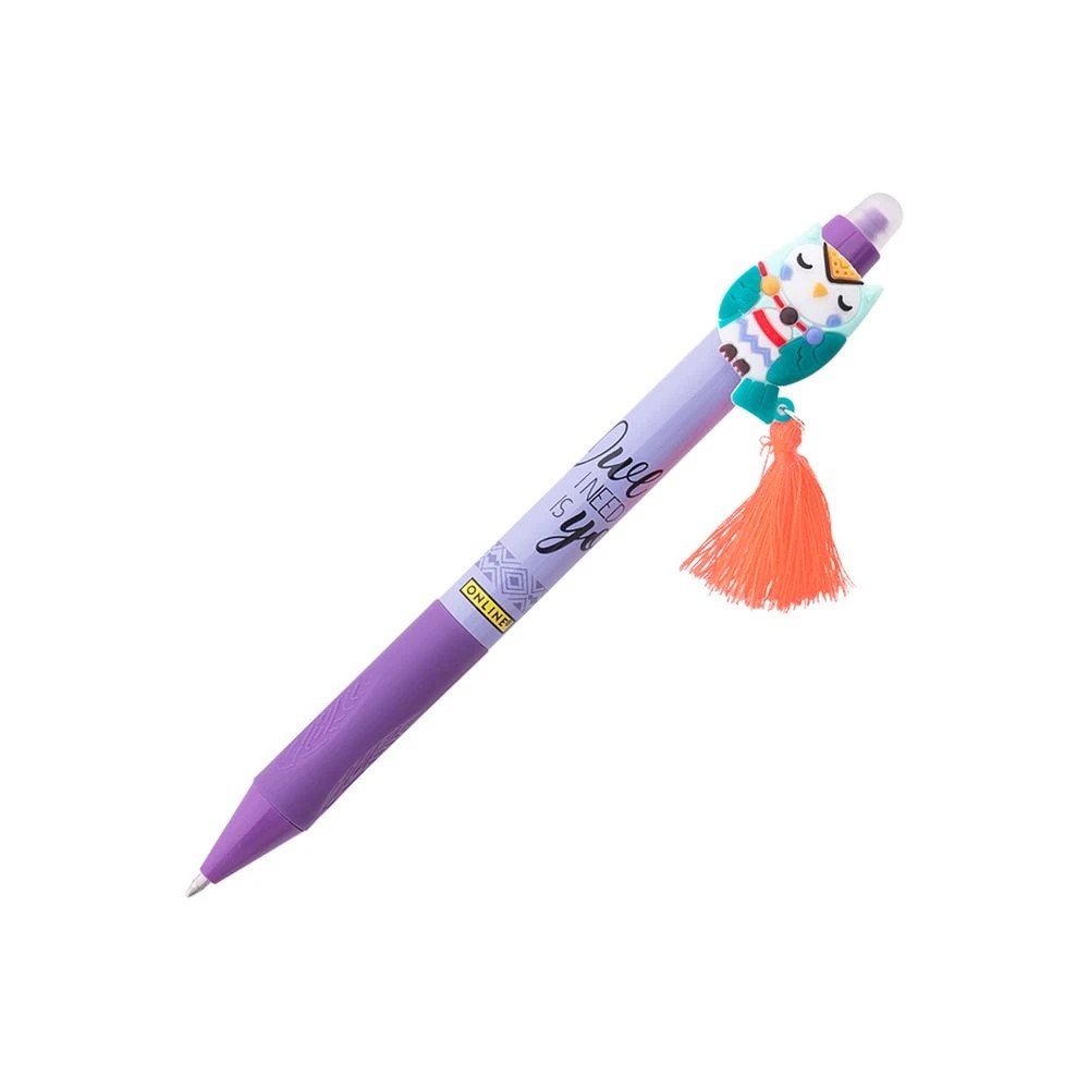 1 ONLINE magiXX Fun Erasable Gel Pen Charming Owl, 1 of 3