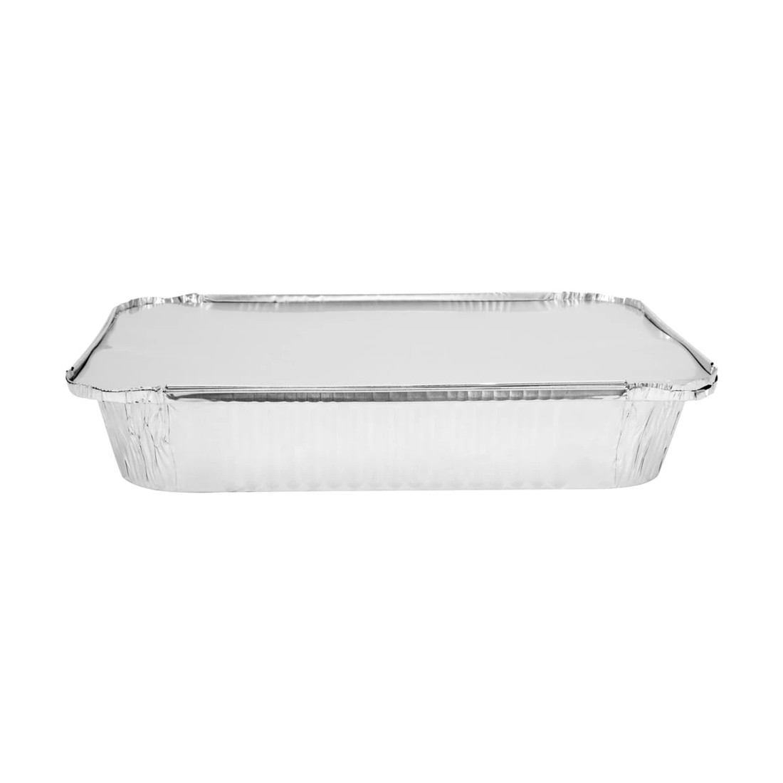 2 2 Pack Aluminium Roasting Trays with Lids, 2 of 9