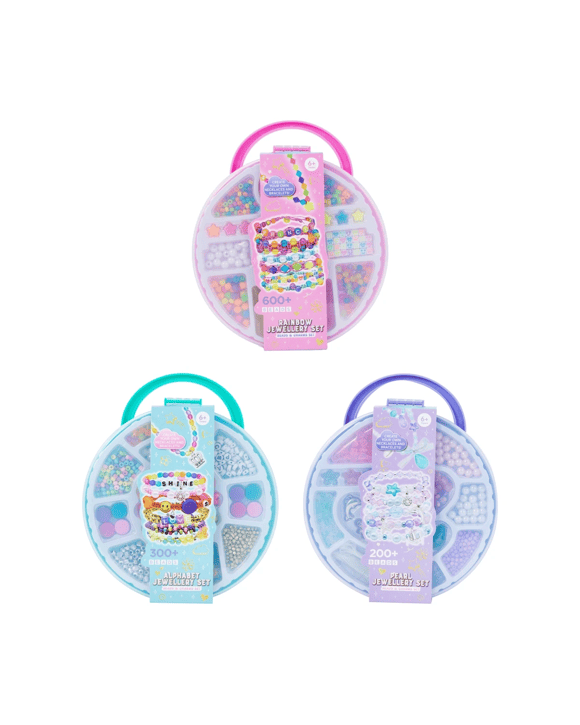 Beads and Charms Jewellery Set - Assorted