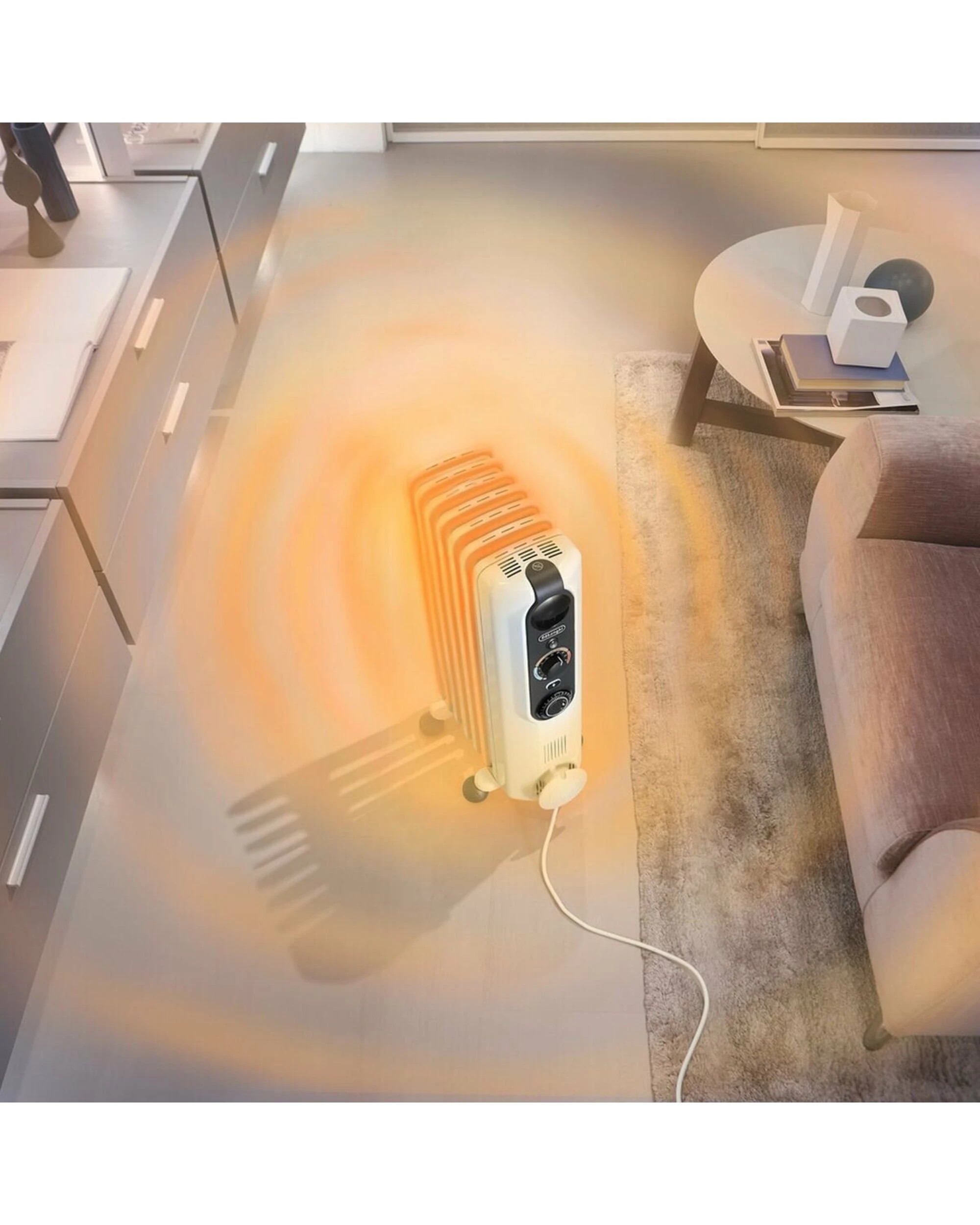 4 De'Longhi Radia Easytronic 1500W Oil Column Heater, 4 of 5