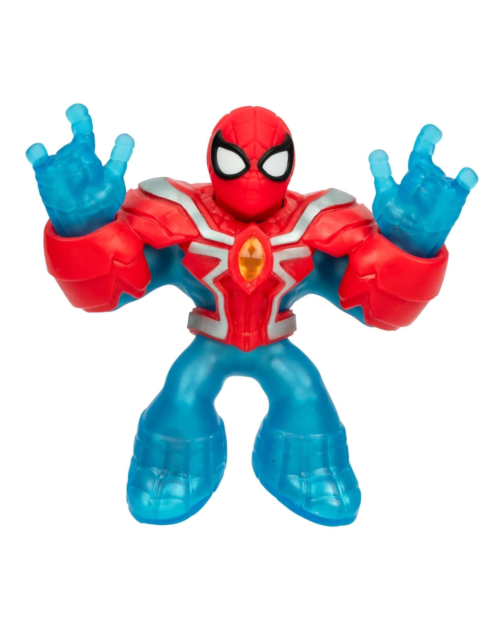 4 Heroes of Goo-Jit-Zu Marvel Series 11 Infinity Armor Spider-Man Hero Pack, 4 of 6