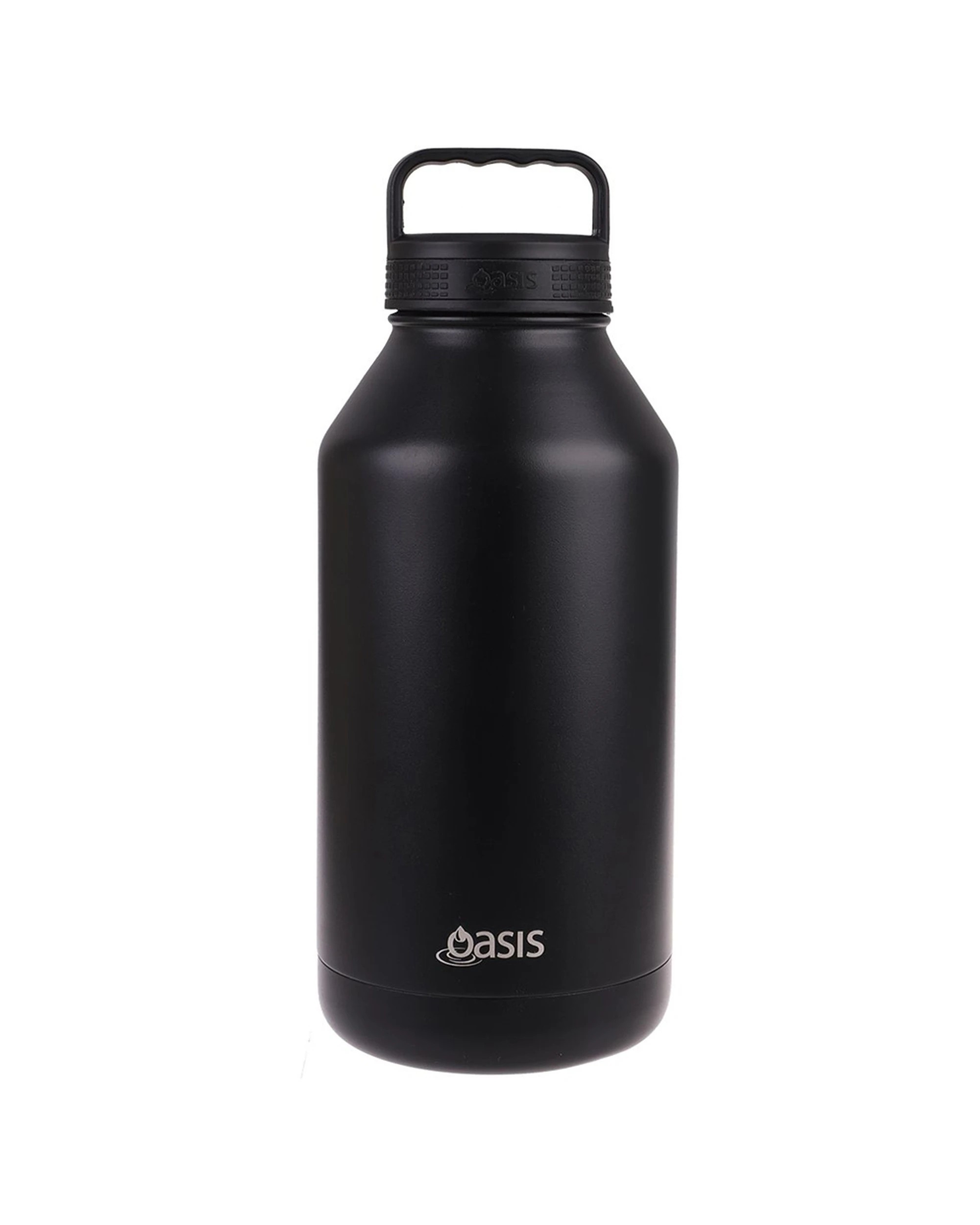 1 Oasis 1.9l Double Wall Insulated Titan Drink Water Bottle Stainless Steel Black
 - Black, 1 of 6