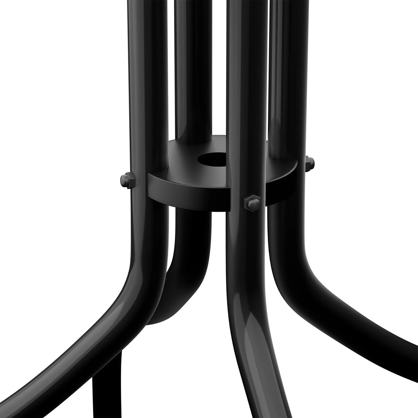 7 Alfordson Outdoor Furniture Patio Coffee Side Table Garden 60CM Glass - Black, 7 of 10