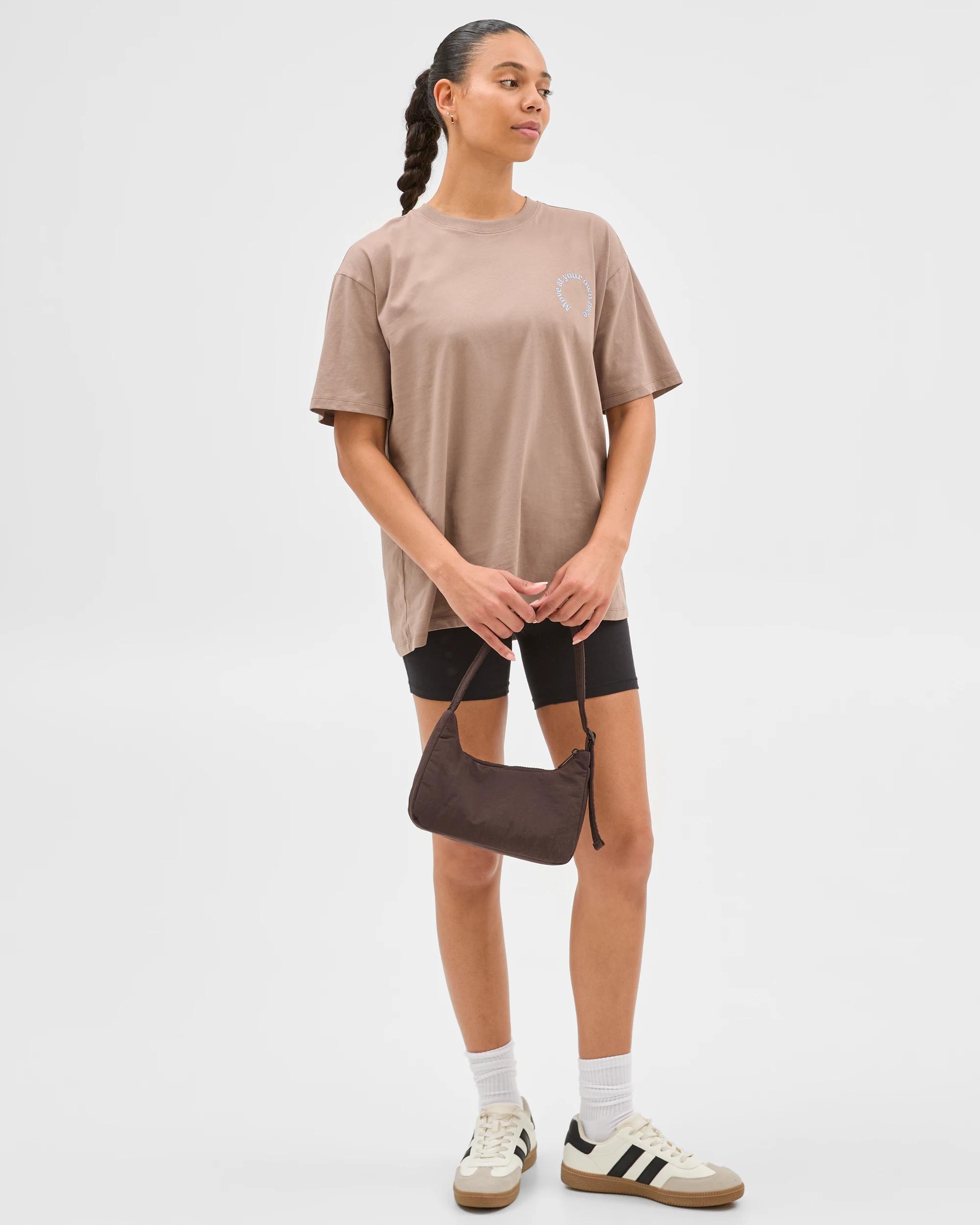 2 Target Active Australian Cotton Blend Mid Length Bike Shorts BLACK, 2 of 6