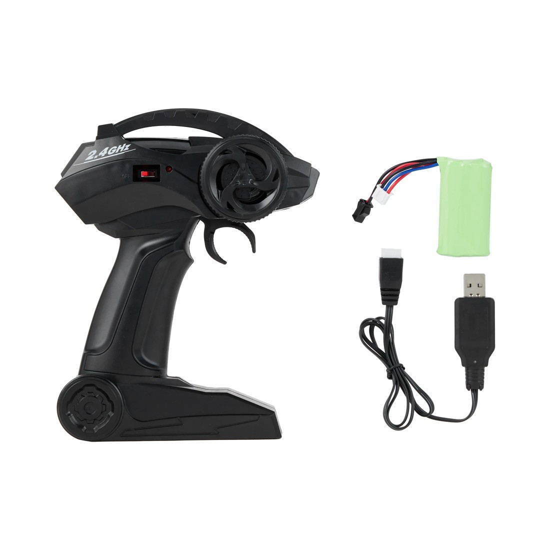 7 2.4GHz 1/8 Scale RC Muscle Car with Big Wheels, 7 of 9