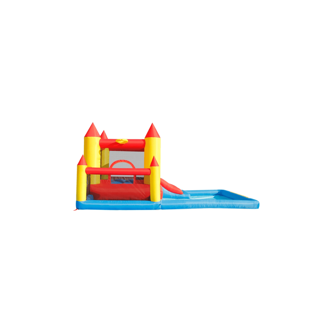 5 Happy Hop Castle Bouncer Splash Pool And Ballpit Kids Jumping Castle 3-10y - Multi, 5 of 6