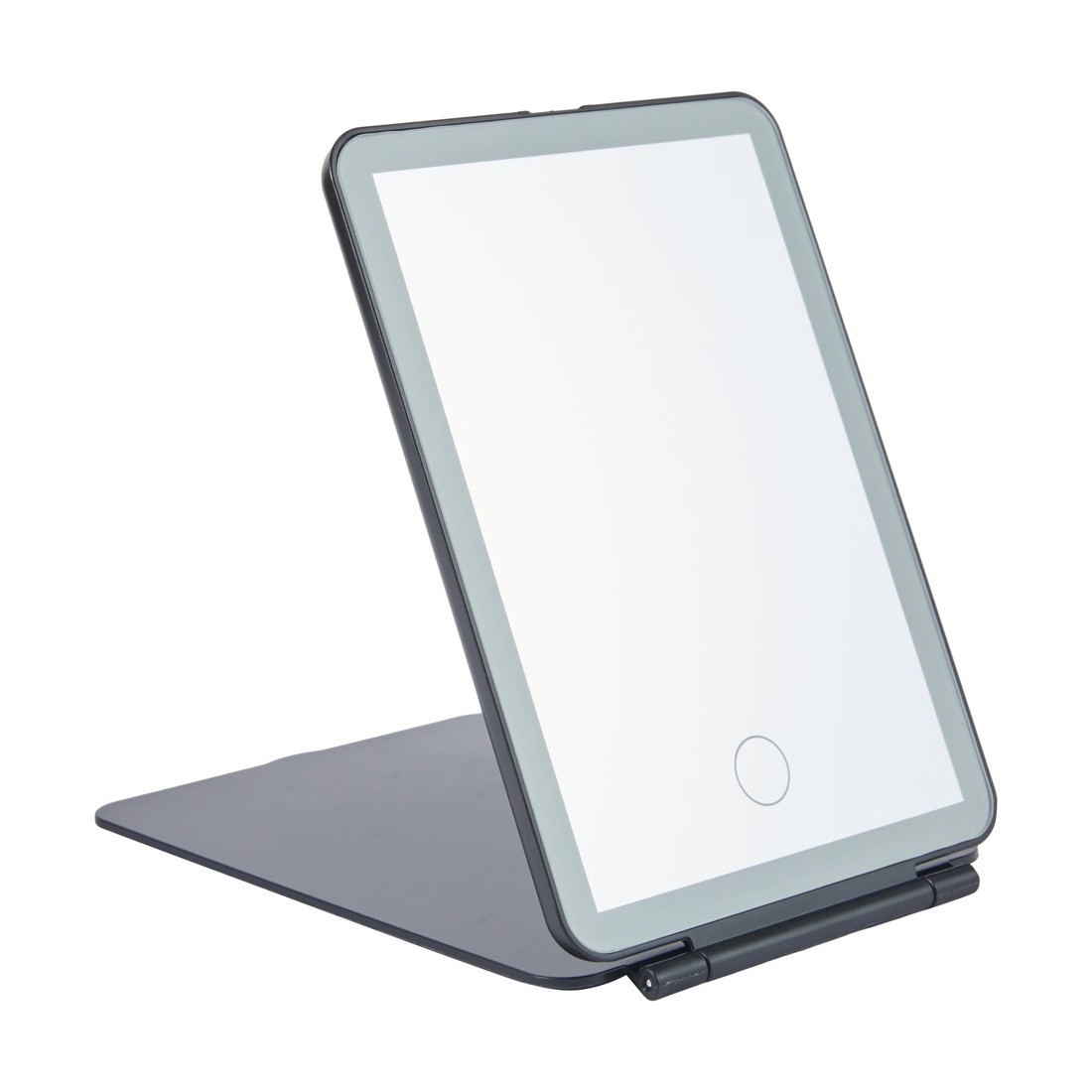 1 OXX Travel LED Rechargeable Travel Mirror - Black, 1 of 10