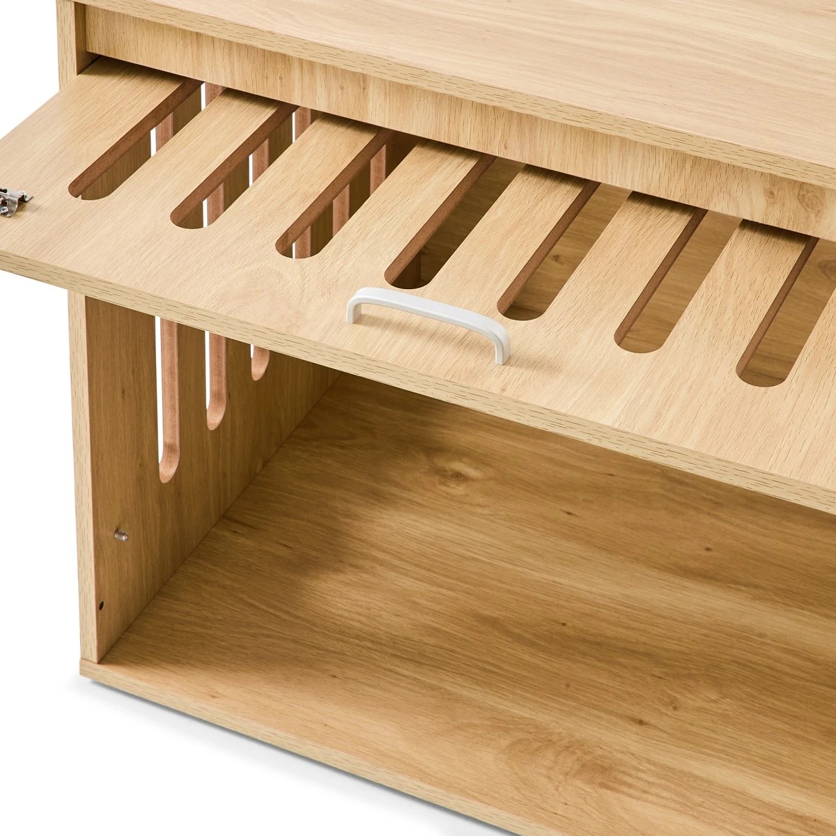 8 Pet Crate Wooden Oak - Medium, 8 of 10