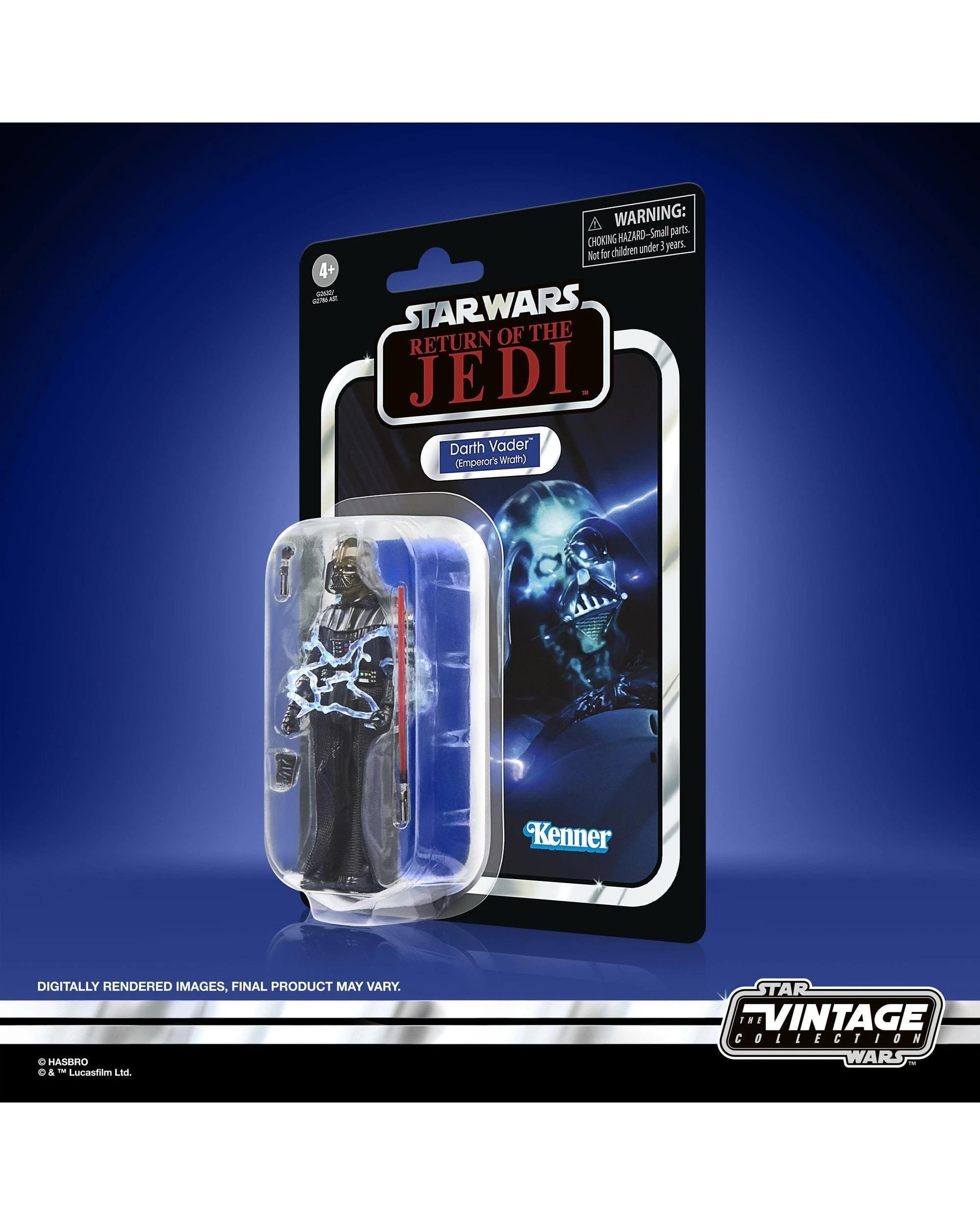 10 Star Wars: The Vintage Collection Return of the Jedi Darth Vader - Emperor's Wrath -  Action Figure, 10 of 10