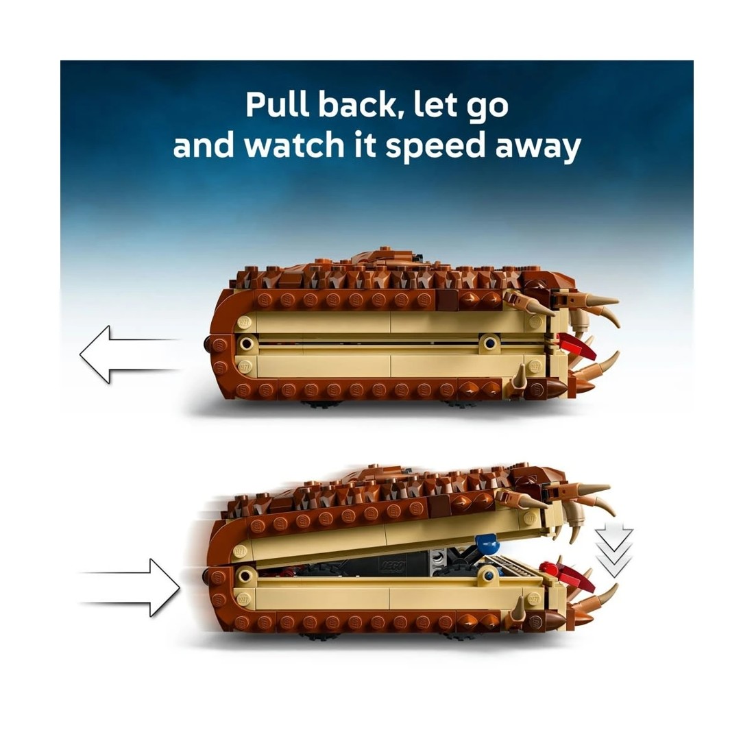 4 LEGO Harry Potter Chomping Monster Book of Monsters 76449, 4 of 10