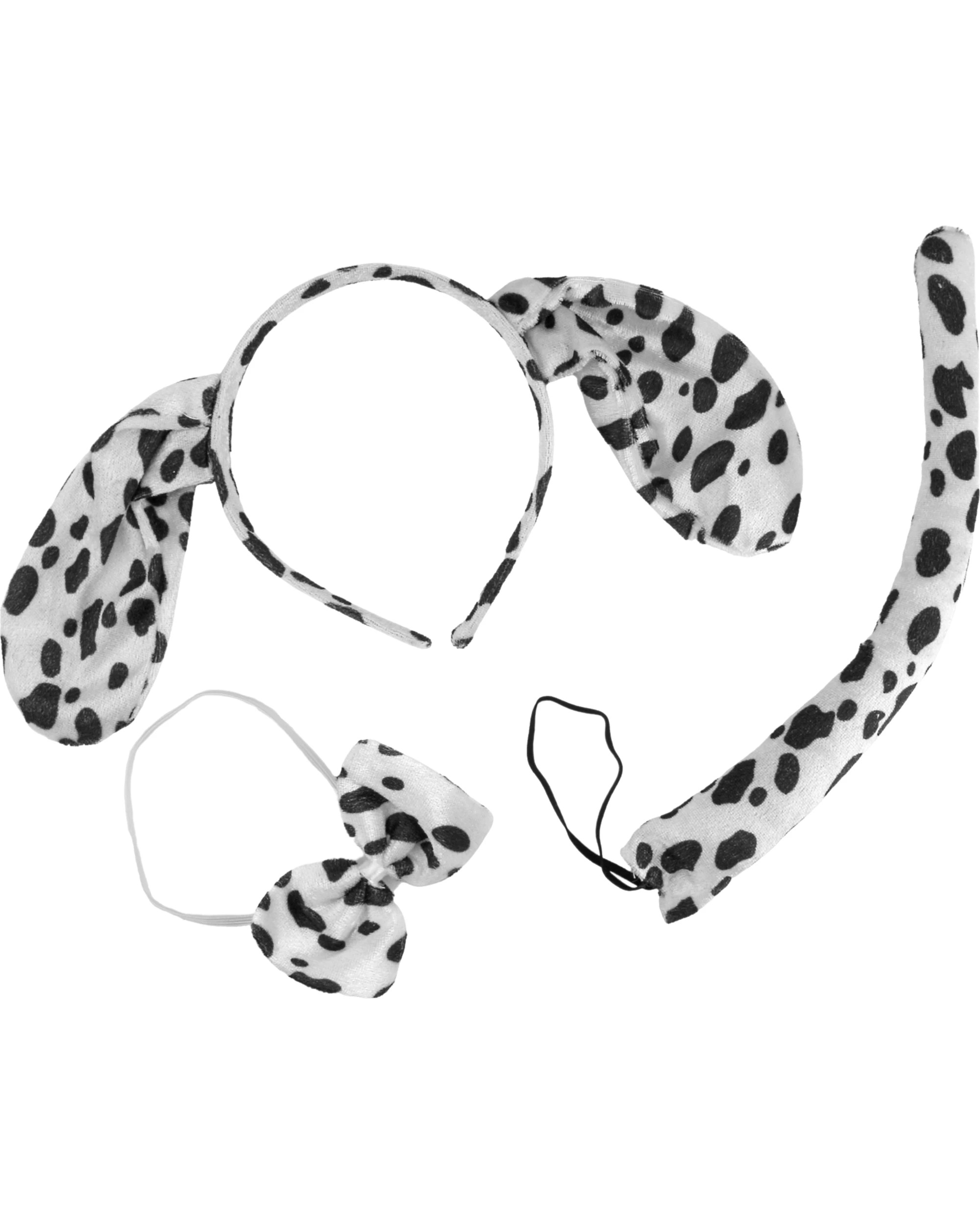 1 Partyrama Dalmatian Dog Ears and Tail Costume Set, 1 of 1