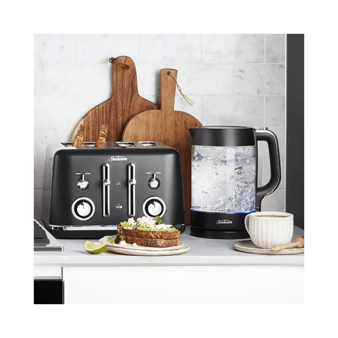 2 Sunbeam Alinea Collection 4 Slice Toaster - Dark Canyon, 2 of 5