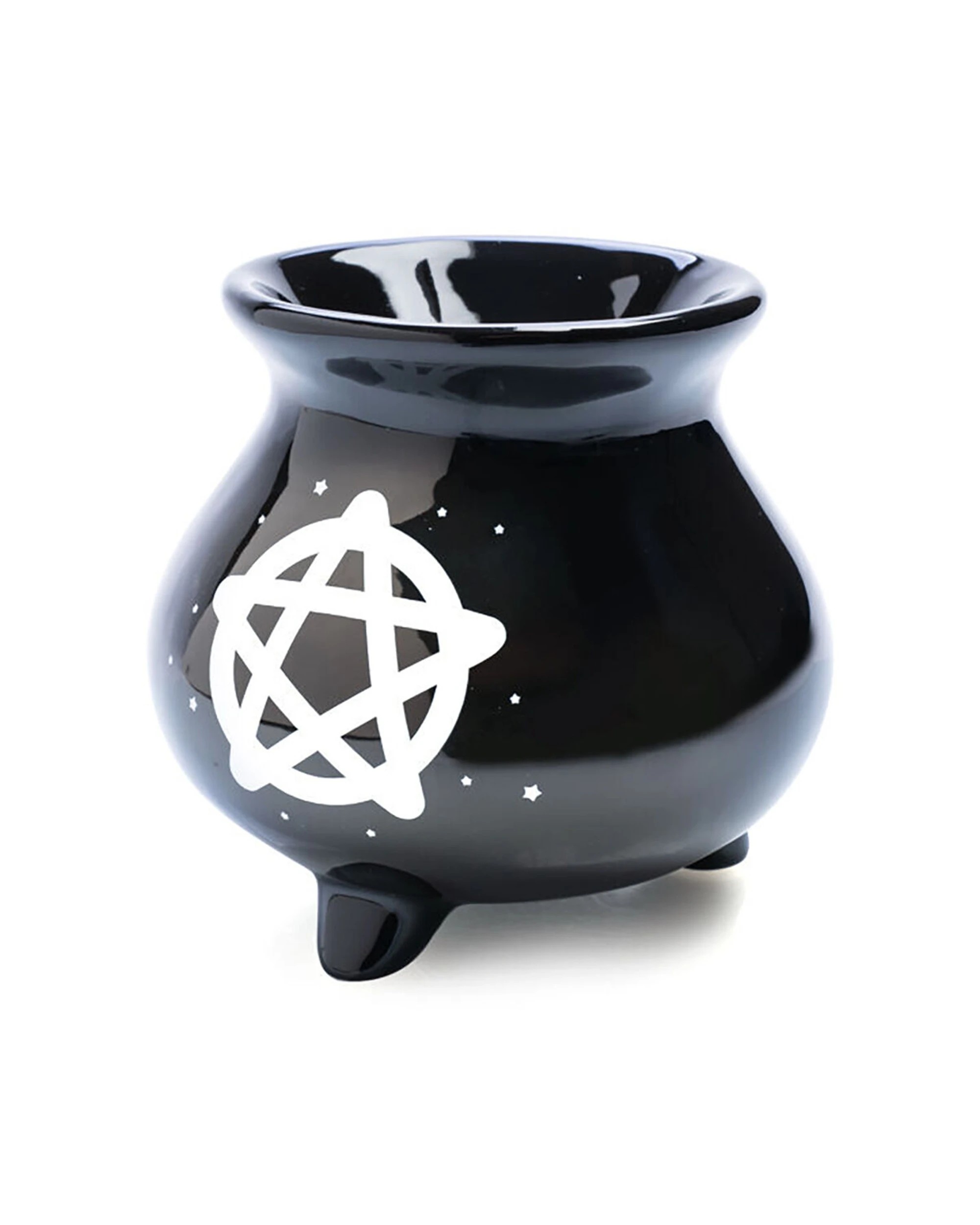4 MDI Cauldron Oil Burner Home Fragrance For Wax Melts & Tealight - Black, 4 of 6