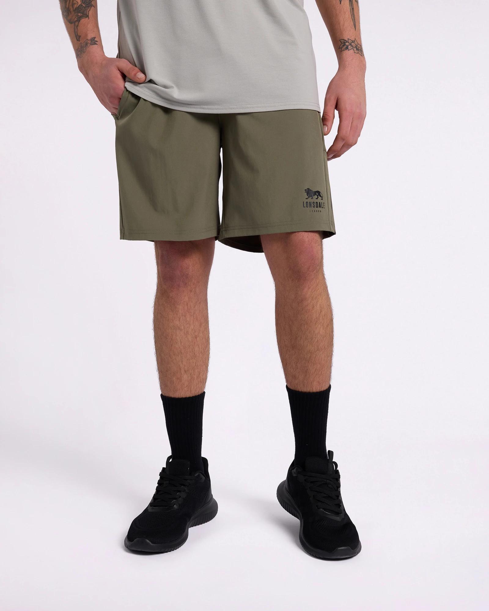 1 Active Shorts - Lonsdale London OLIVE, 1 of 4