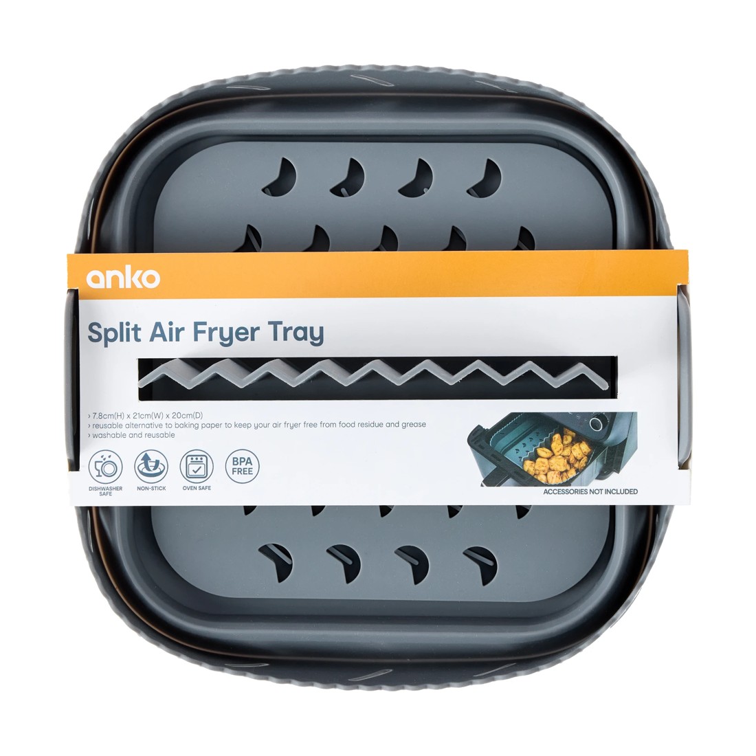 9 Split Air Fryer Tray, 9 of 9