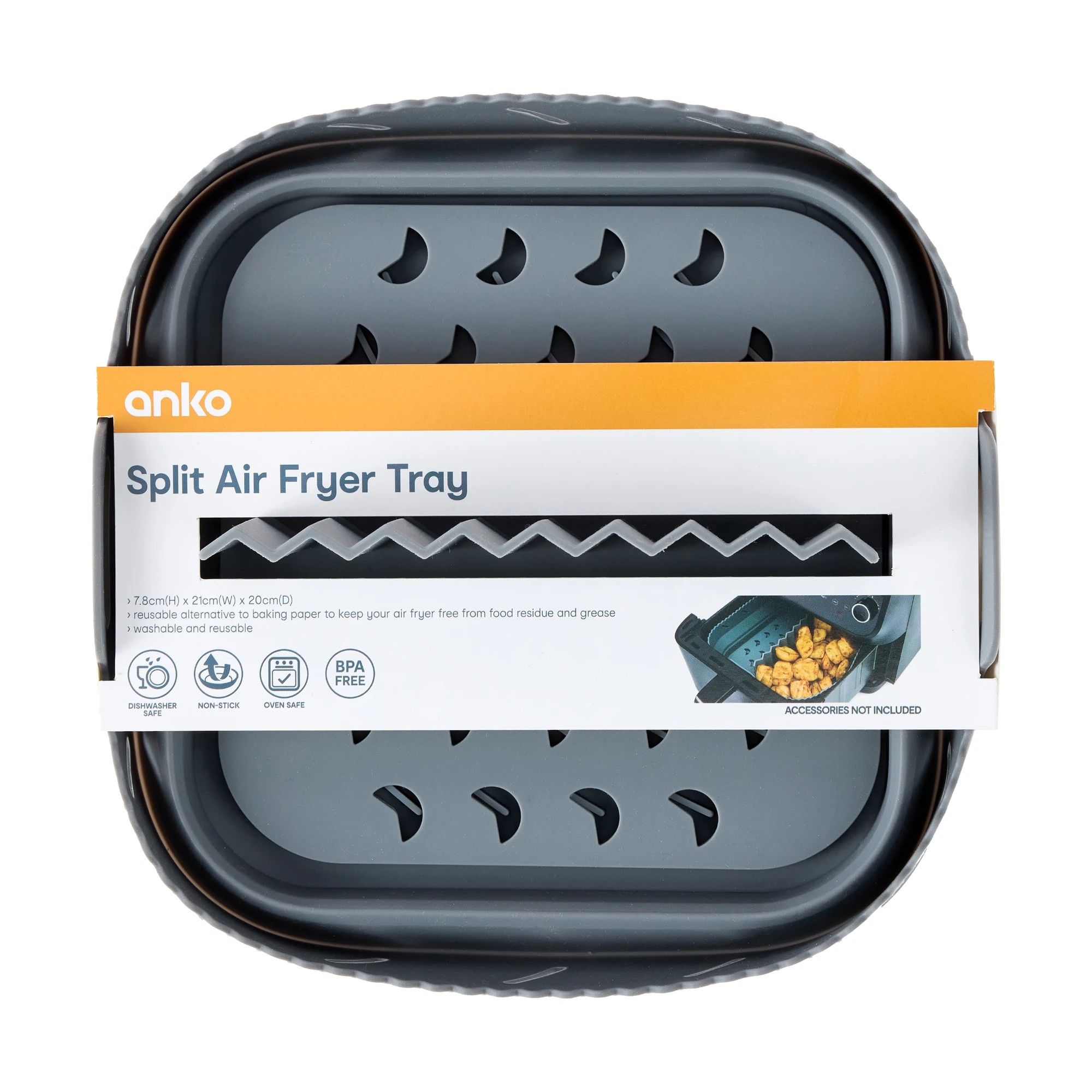 9 Split Air Fryer Tray, 9 of 9