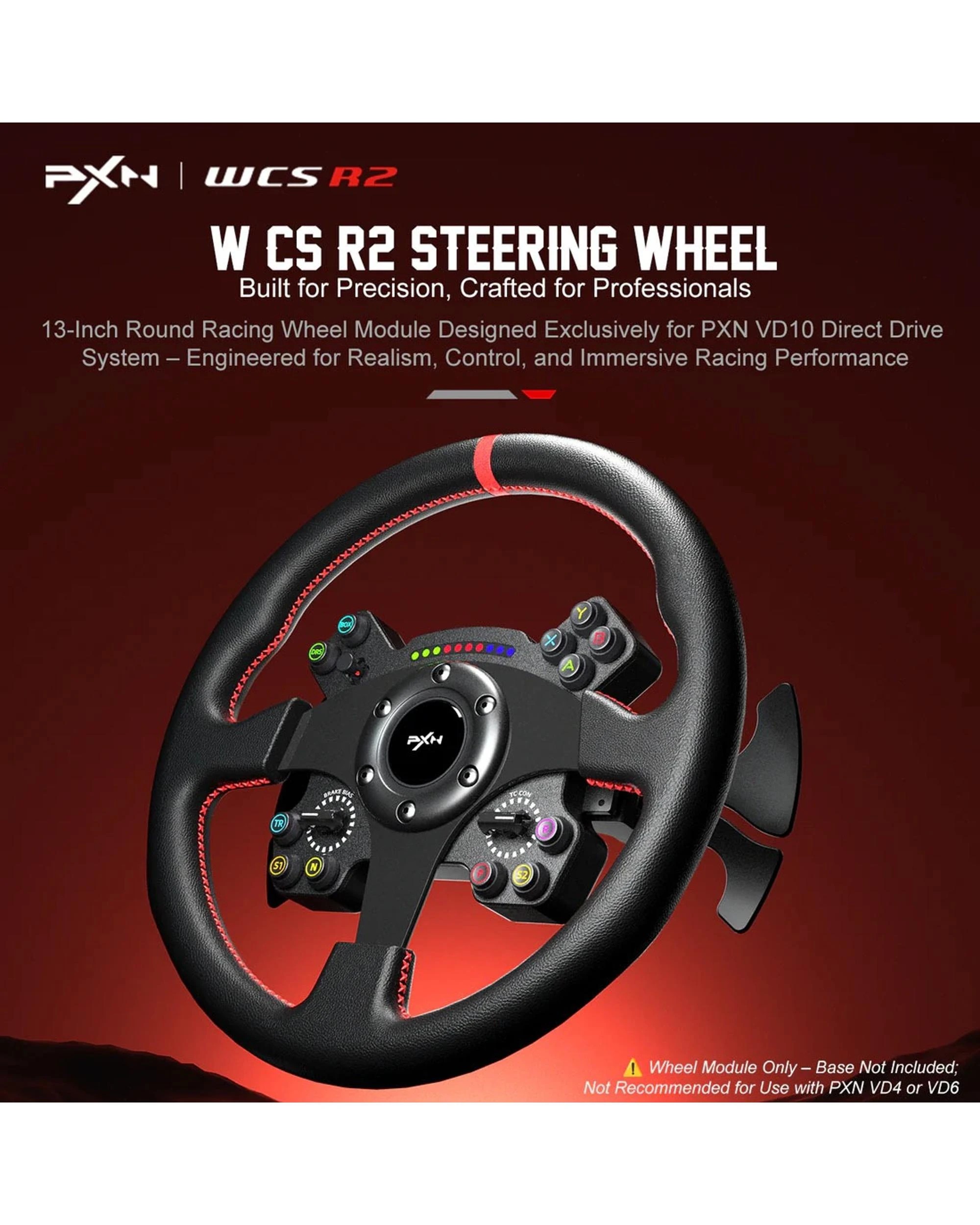 5 PXN W CS R2 Steering Wheel, 5 of 9