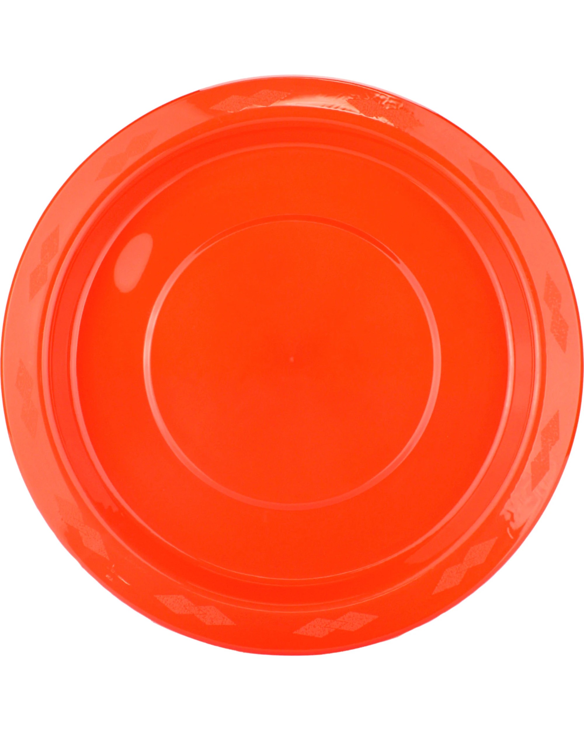 1 Alpen Large 23cm Reusable Plates Pack of 20 - Orange - Orange, 1 of 3