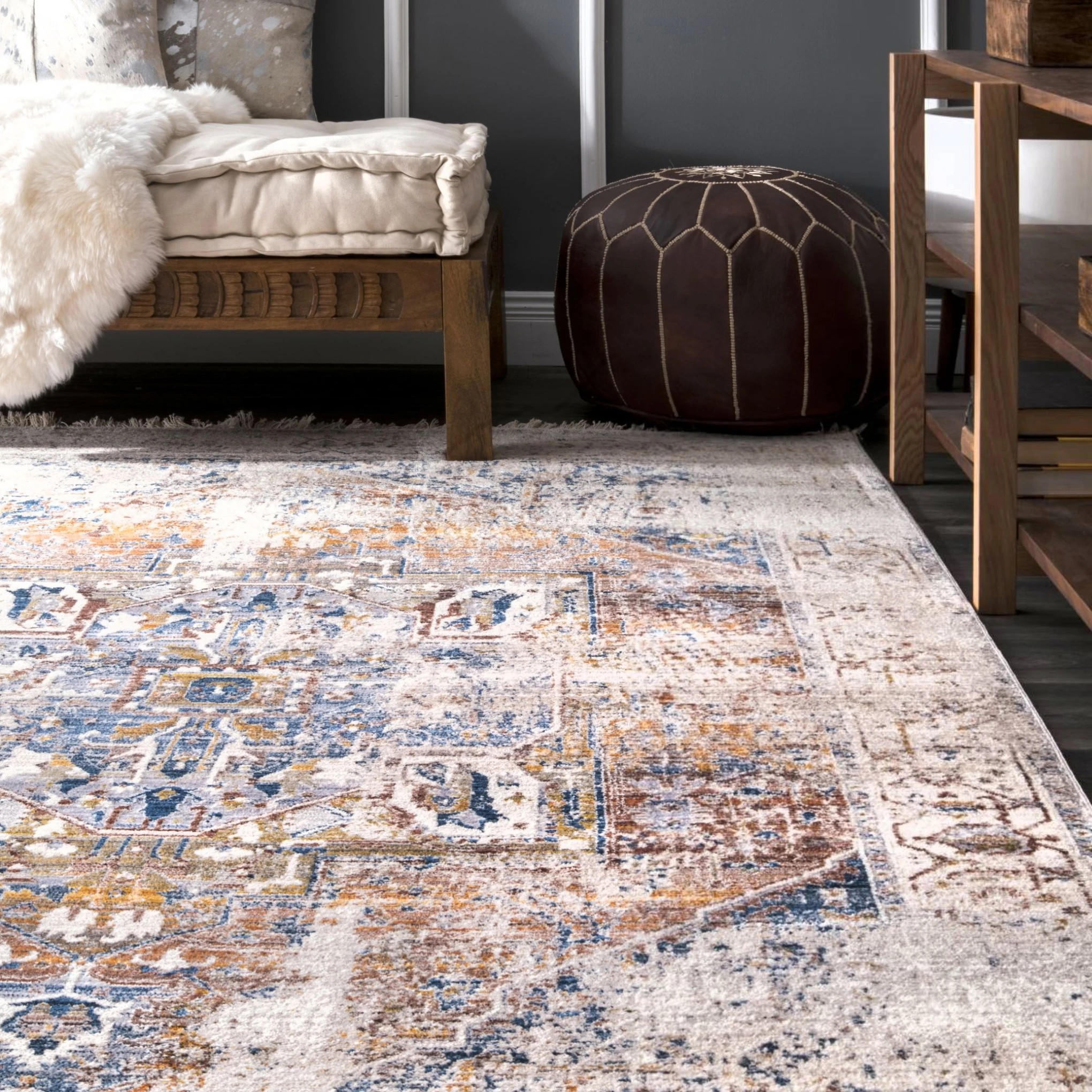 4 Common Ground Rugs Anatolia 240x160cm - Medium Floor Rug - Natural, 4 of 5