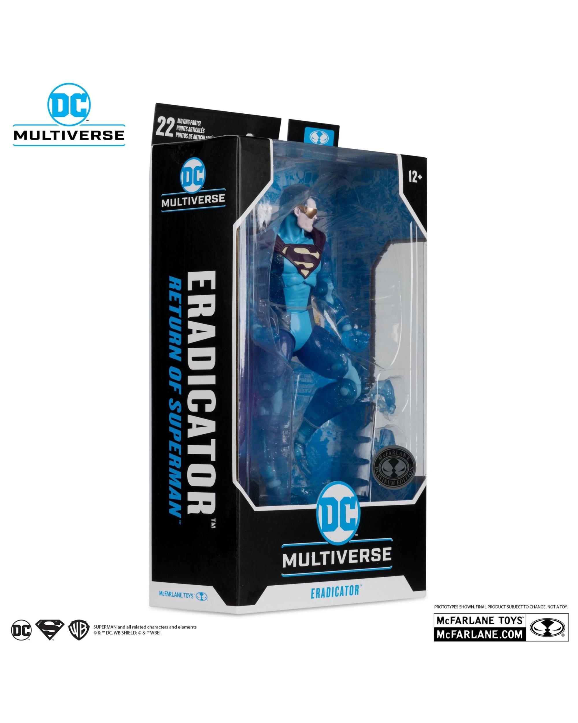 5 DC Multiverse Return of Superman Eradicator Platinum Edition 7 inch Action Figure, 5 of 6