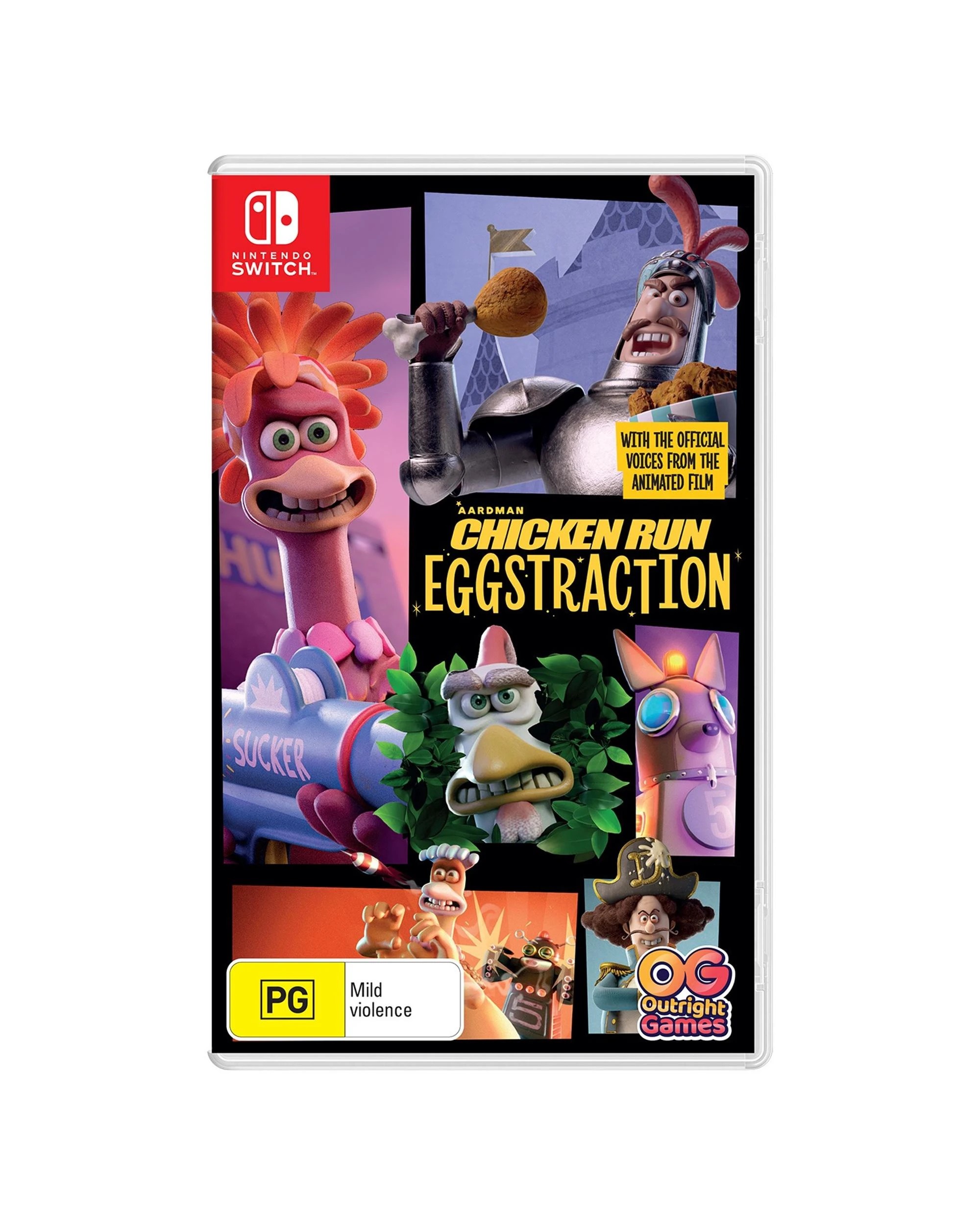 1 Outright Games Chicken Run: Eggstraction - Switch, 1 of 6