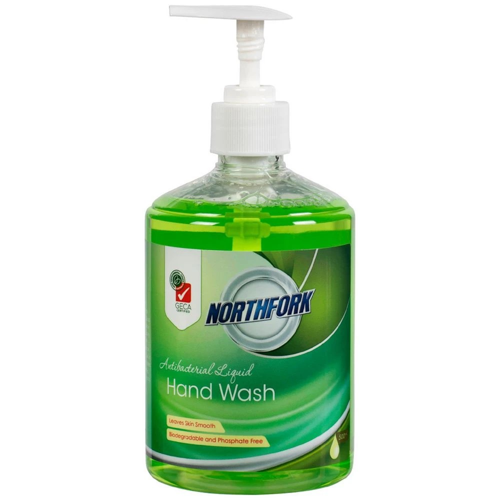 1 Northfork GECA Antibacterial Liquid Hand Wash 500mL, 1 of 4