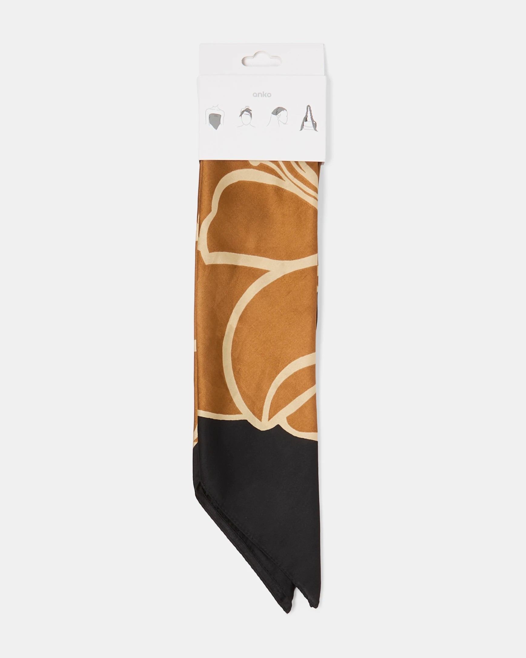 3 Floral Hairscarf, 3 of 3