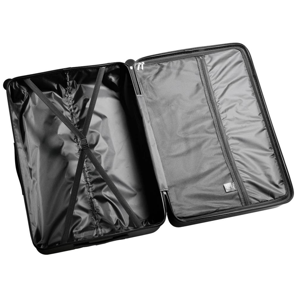 2 TRUNK Travel Suitcase 24 Black, 2 of 4