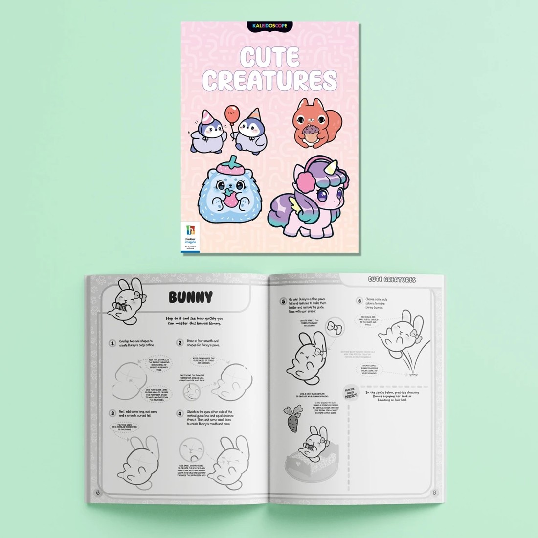 2 Kaleidoscope Draw Kawaii Ultimate Kit - Book, 2 of 10