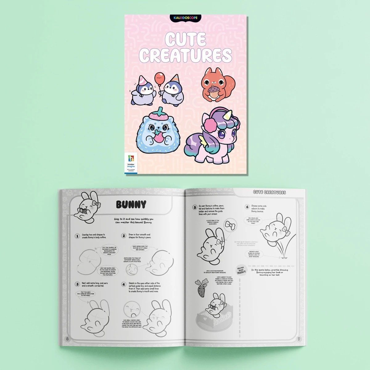 2 Kaleidoscope Draw Kawaii Ultimate Kit - Book, 2 of 10