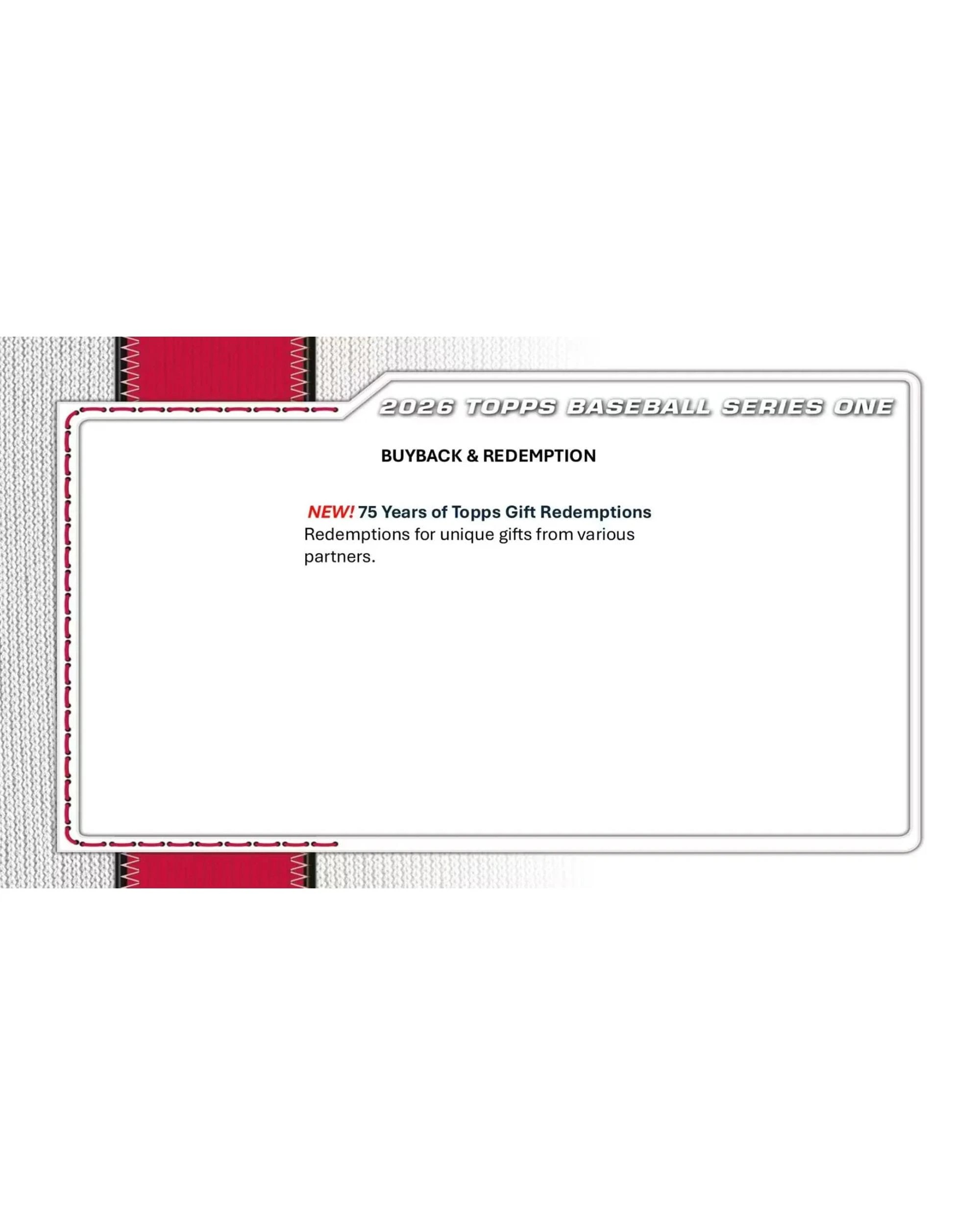 10 Topps 2026 MLB Series 1 Baseball Hobby Pack, 10 of 10