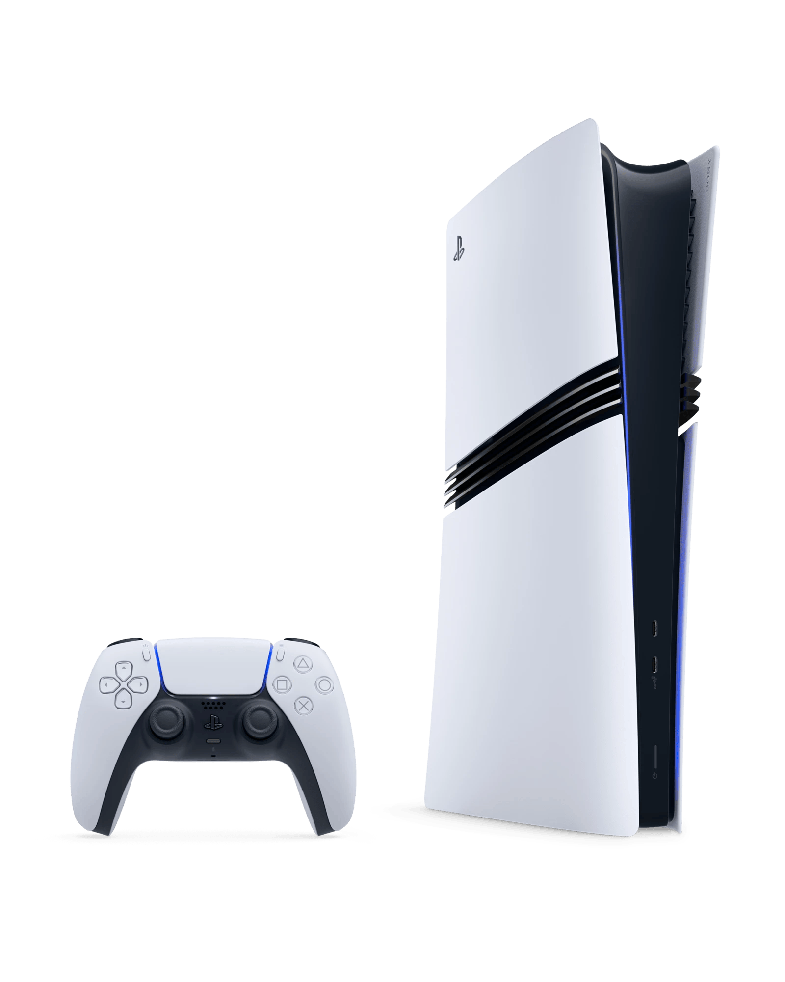 2 PlayStation 5 Pro Console - White, 2 of 7