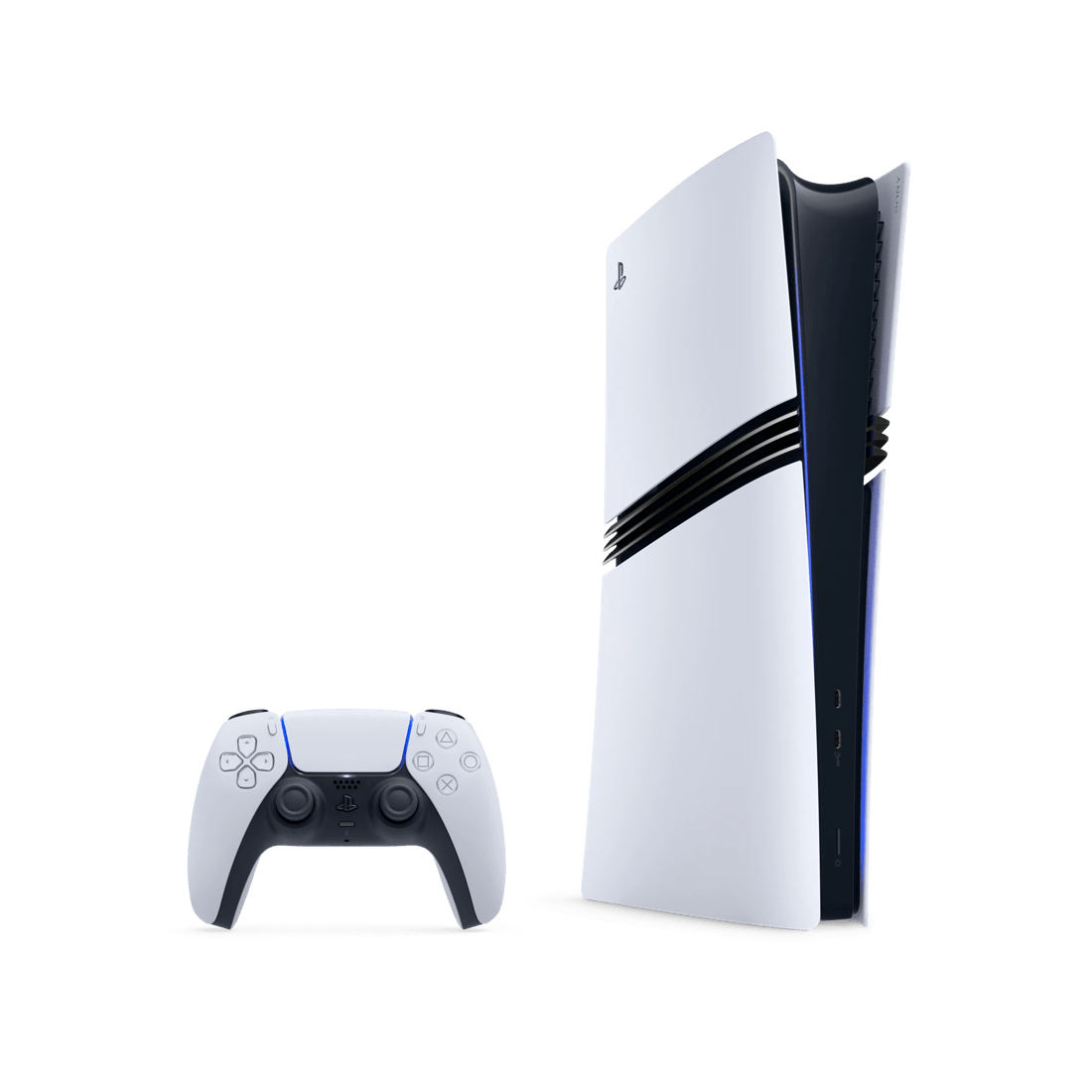 1 PlayStation 5 Pro Console - White, 1 of 7