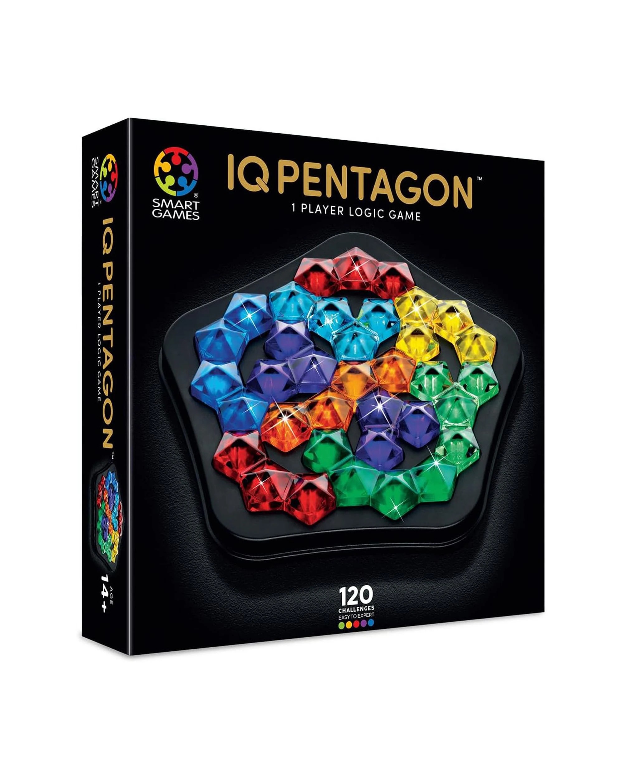 1 Smart Games IQ Deluxe Pentagon Puzzle Game, 1 of 4