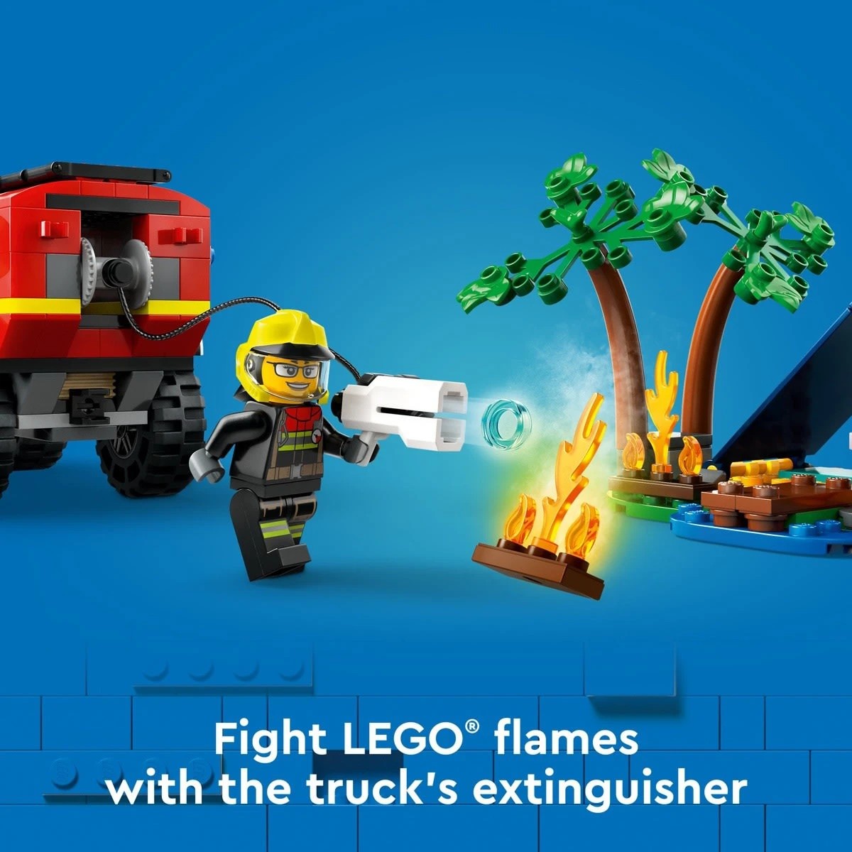 5 LEGO City Fire 4x4 Fire Truck with Rescue Boat 60412, 5 of 10