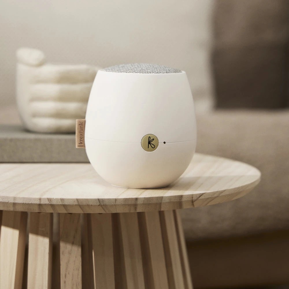 3 Kreafunk Ajazz 2 Bluetooth Speaker - White - White, 3 of 4