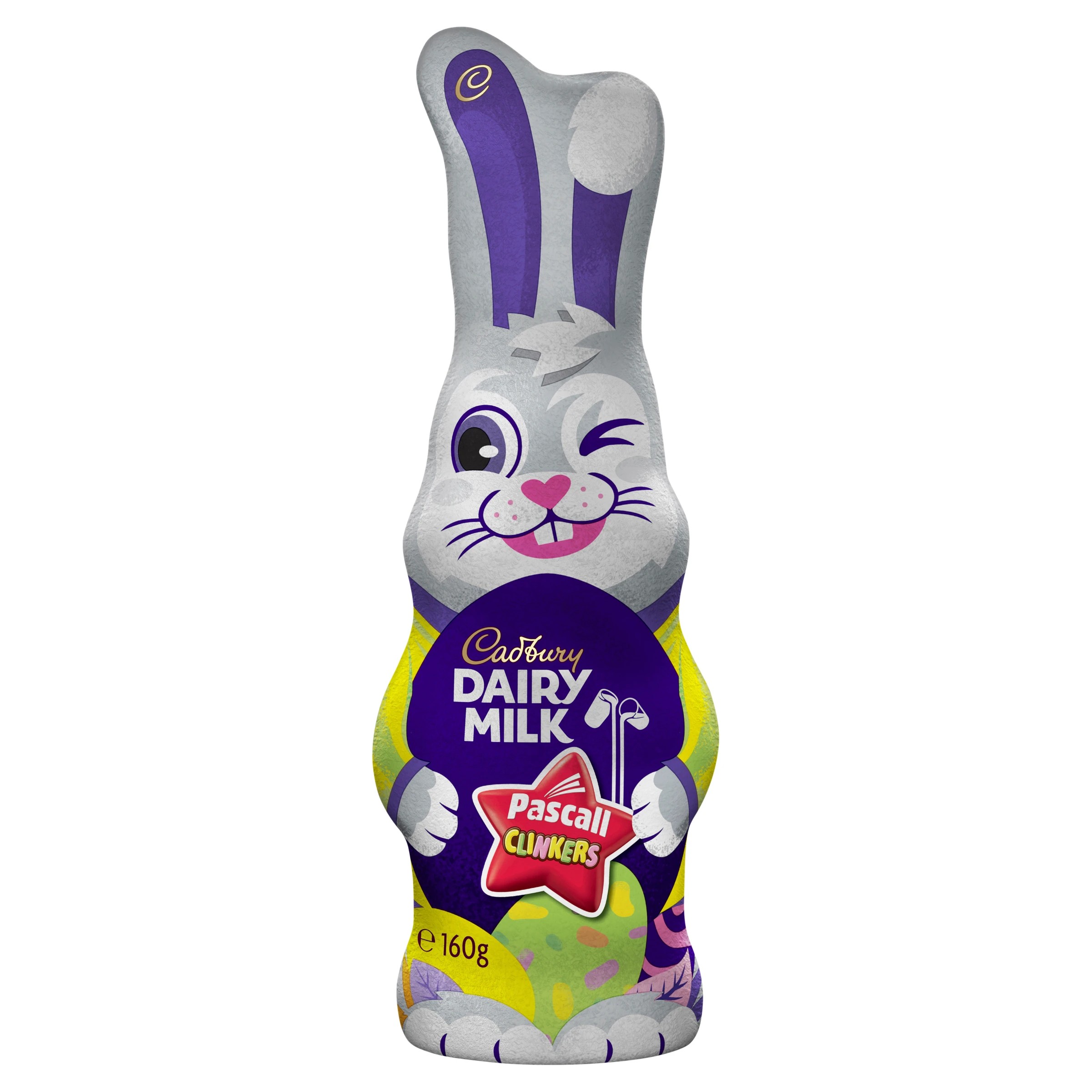 1 Cadbury Pascall Clinkers Easter Bunny 160g, 1 of 3