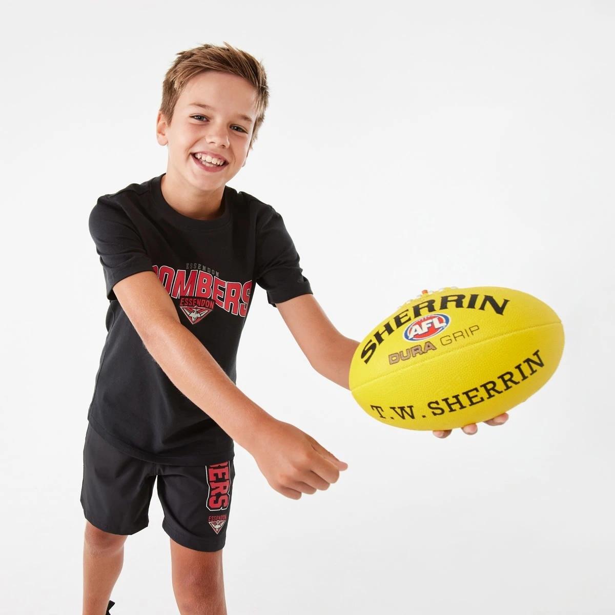 8 Official AFL Kids Shorts Essendon, 8 of 10