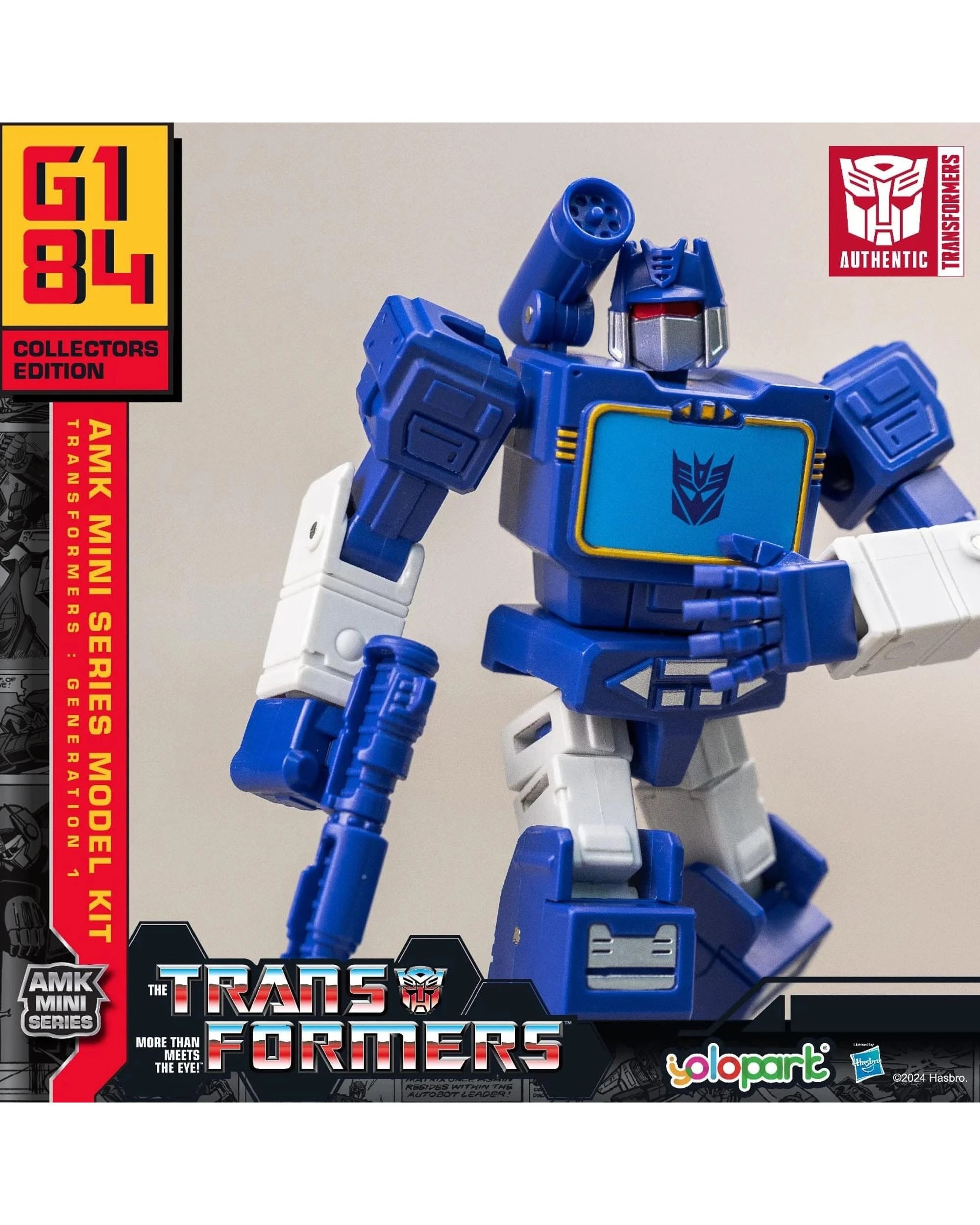 10 Yolopark AMK Mini Series Transformers Generation One 12cm Model Kit Blind Box, 10 of 10