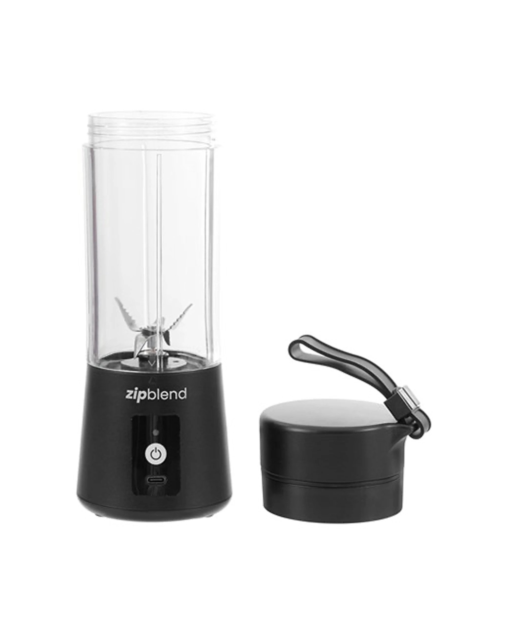 2 Boxsweden Zipblend Portable Blender Smoothie Drink Maker Juicer 5v 350ml - Black, 2 of 4