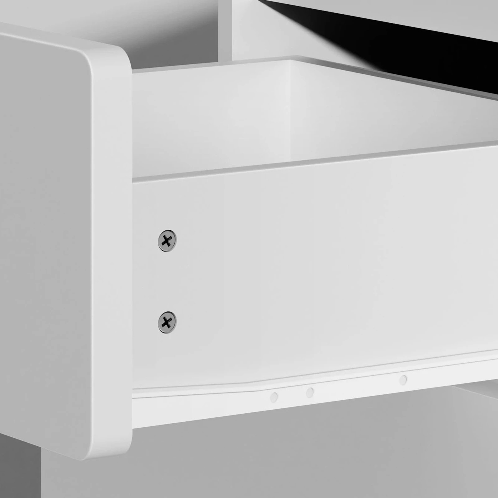 6 Alfordson 5 Chest of Drawers Minimalist Storage Cabinet Dresser - White, 6 of 10