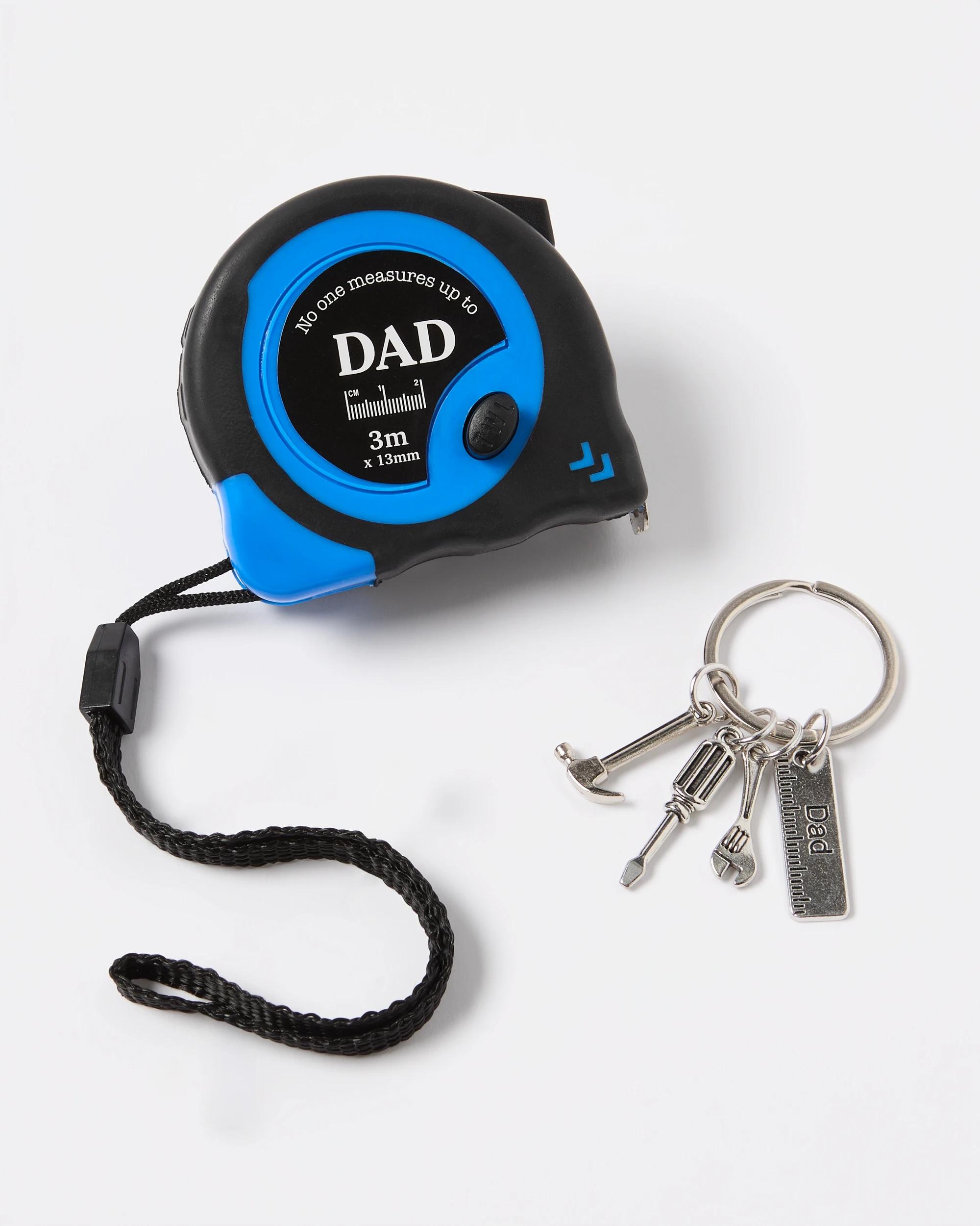 1 Groomsmith Tape Measure and Keyring Gift Set Grn Green, 1 of 4