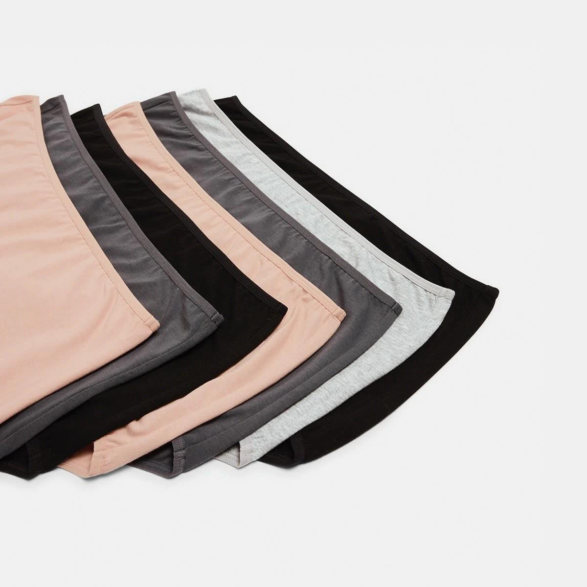 2 7 Pack Curve Cotton Stretch Full Briefs BLUSH PACK, 2 of 10
