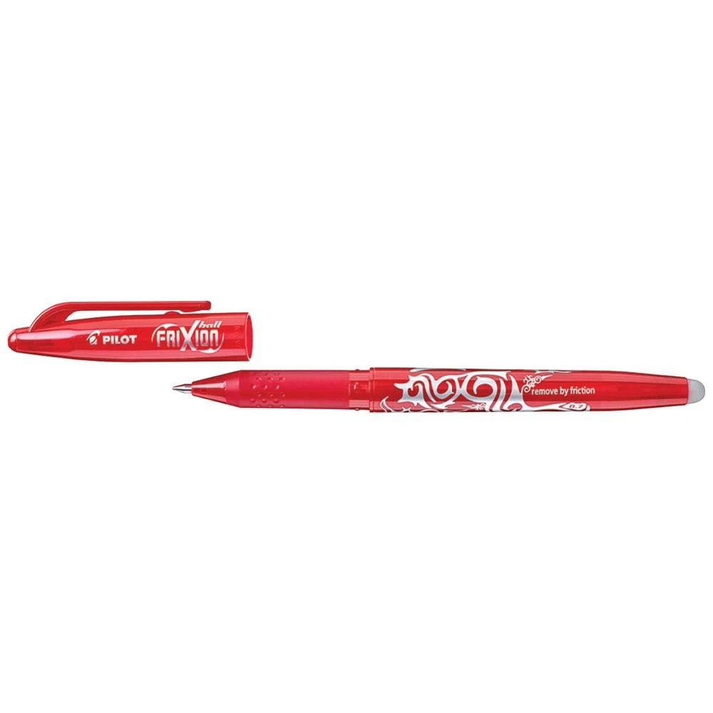 1 PILOT Frixion Ball Erasable Gel Pen 0.7mm Red, 1 of 4