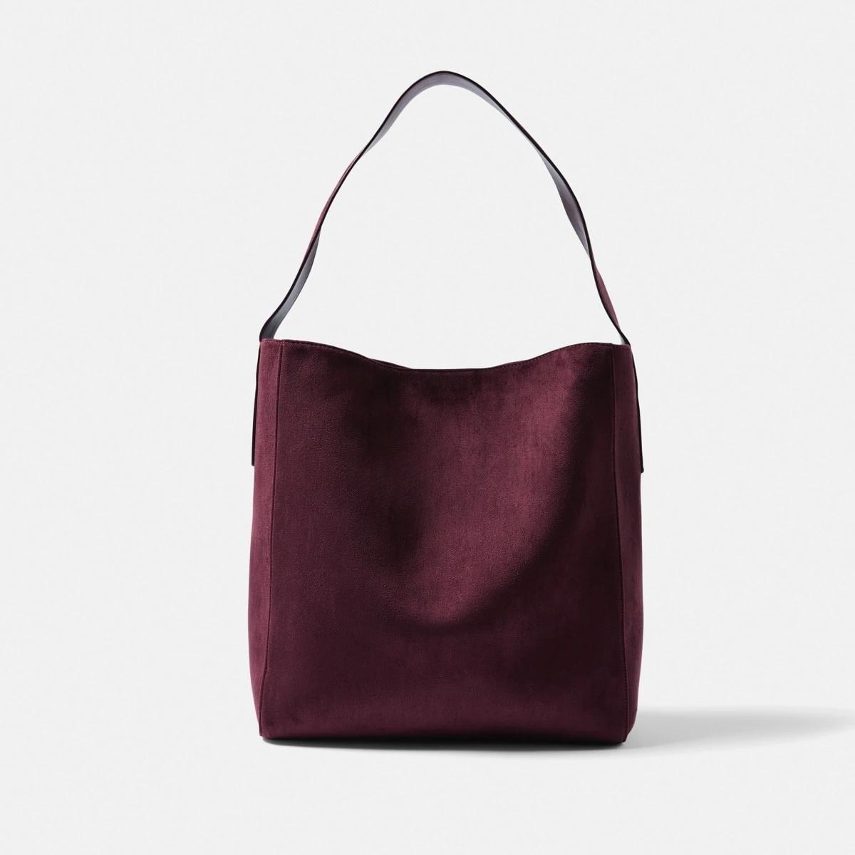 1 Hobo Bag RICH BURGUNDY, 1 of 4