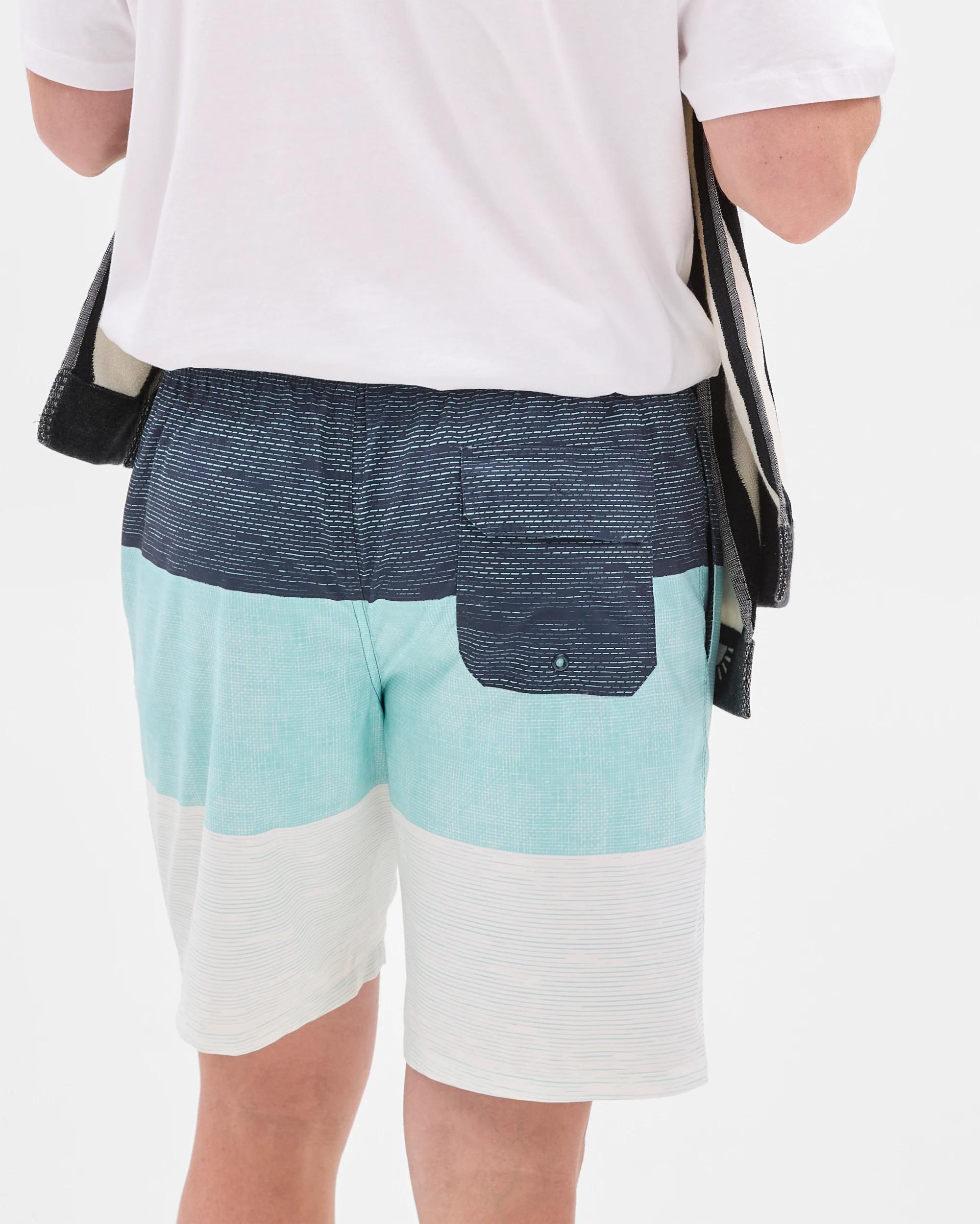 5 Target Blocked Swim Boardshorts AQUA, 5 of 10