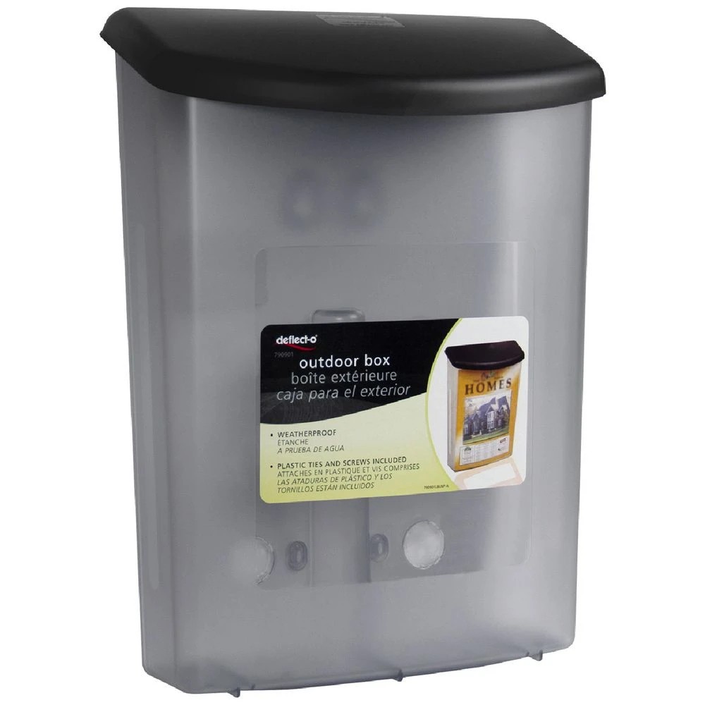 1 Deflecto A4 Outdoor Brochure Holder, 1 of 6