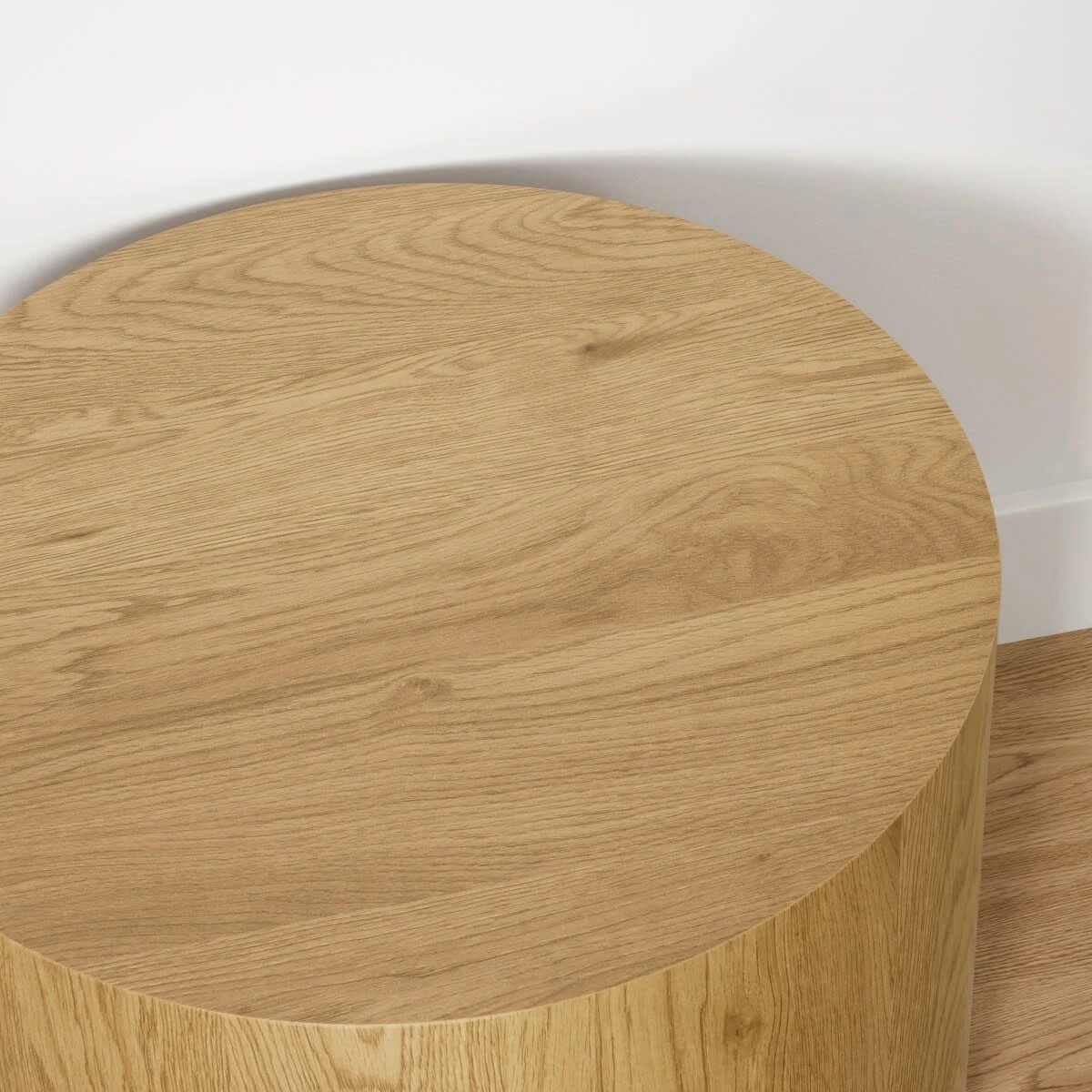 5 Set of 2 Oak Look Coffee Tables, 5 of 8