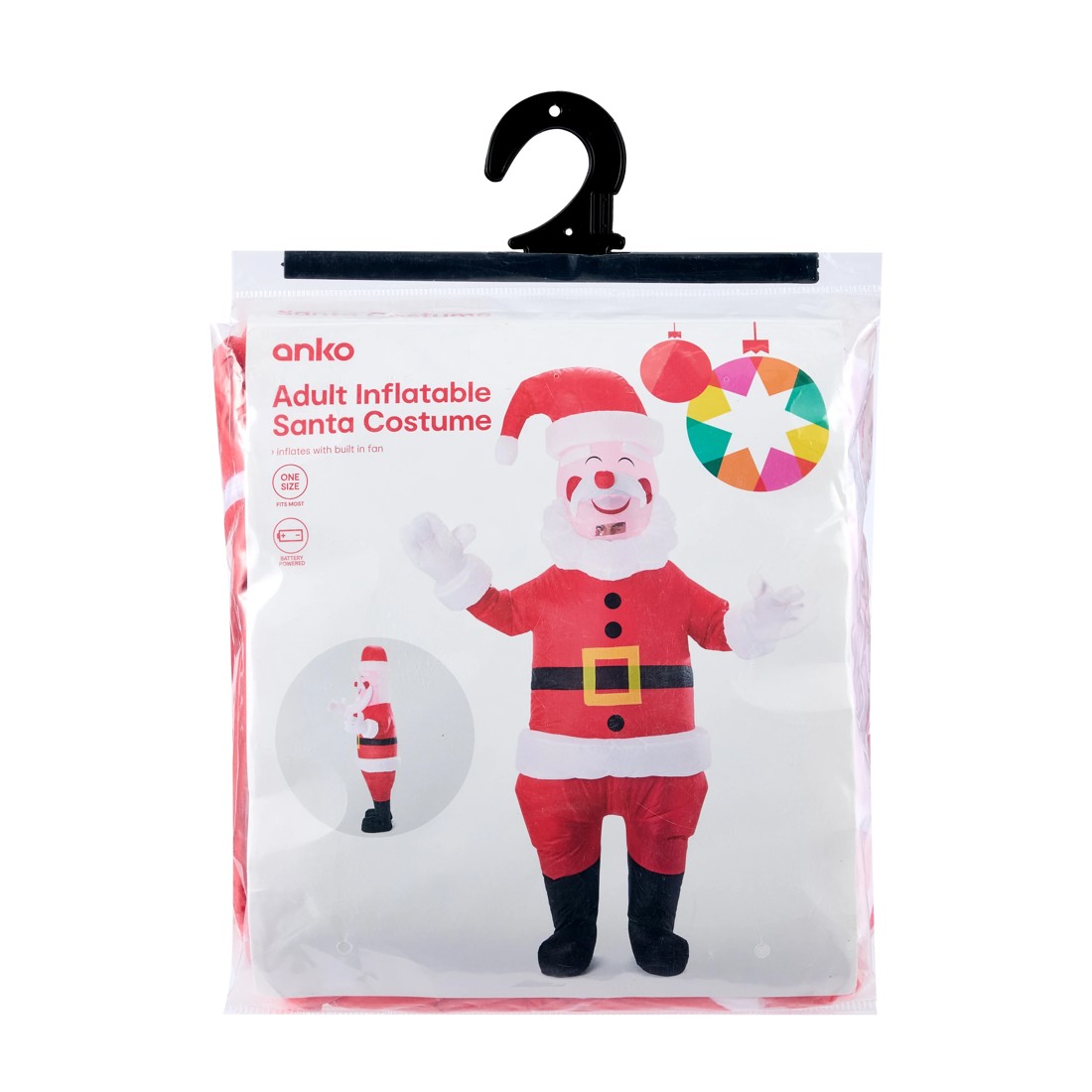 9 Adult Inflatable Santa Costume, 9 of 9